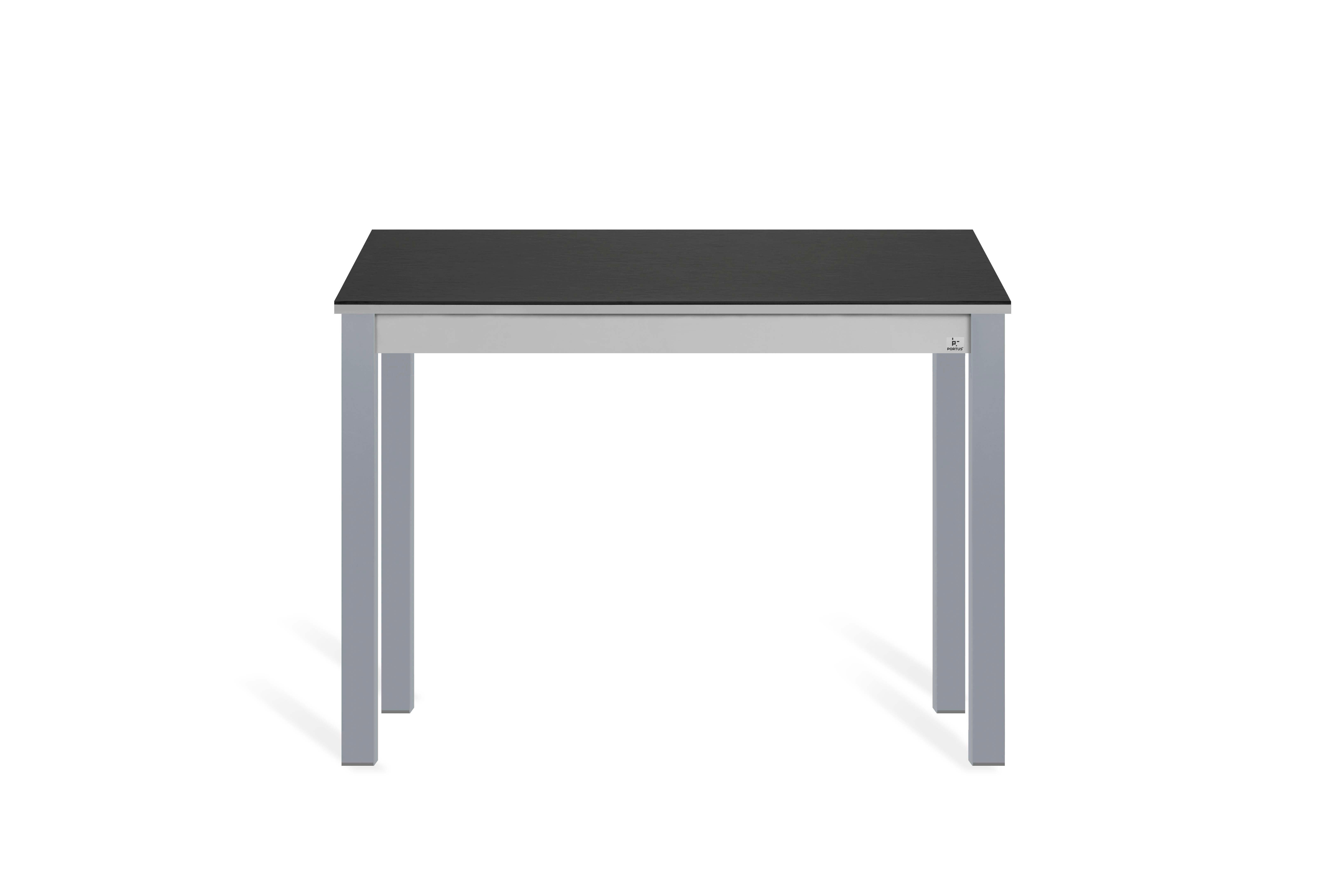 Mesa de cocina rectangular portus dekton negro sirius de 100 cm