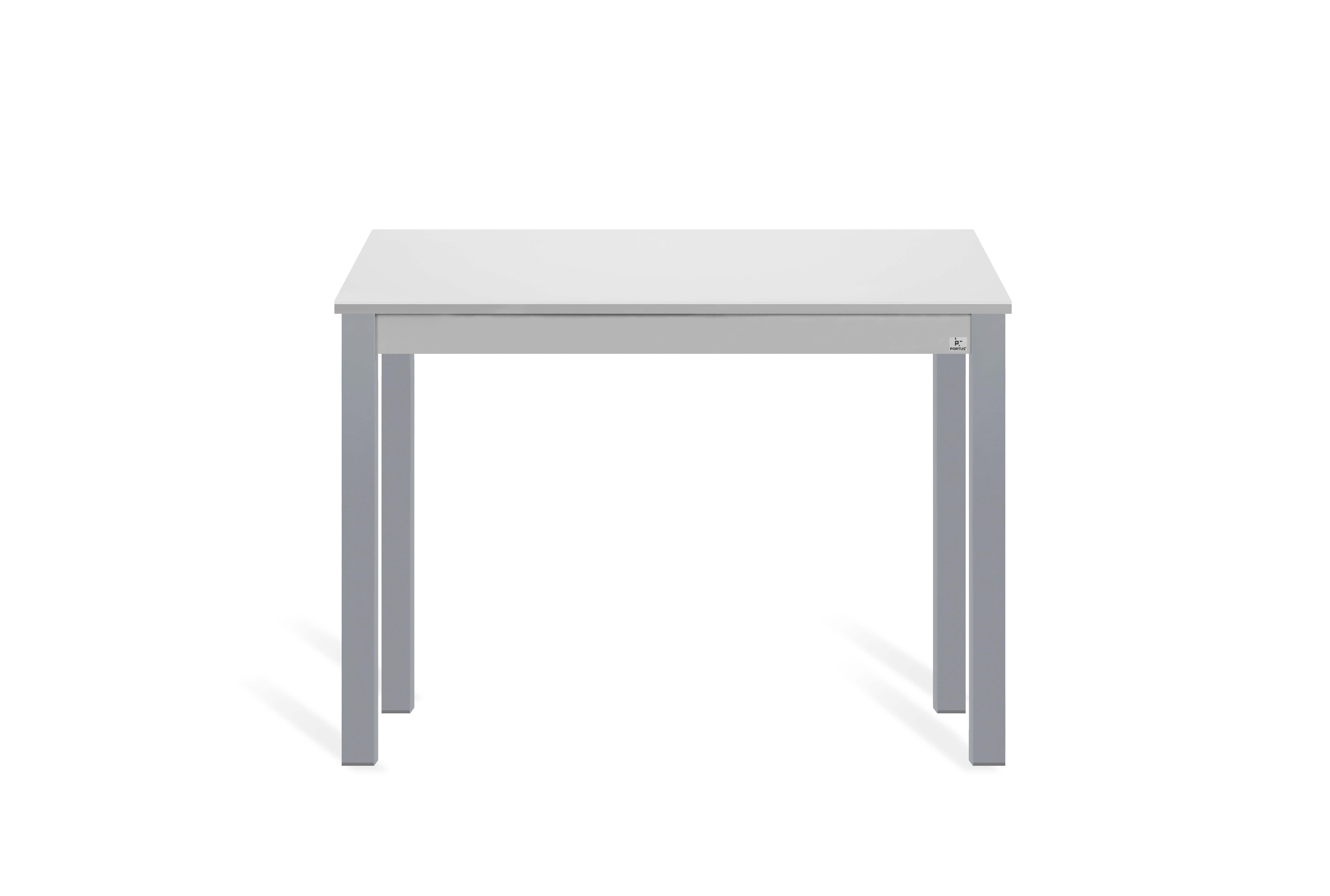 Mesa de cocina rectangular portus dekton blanco zenith de 100 cm