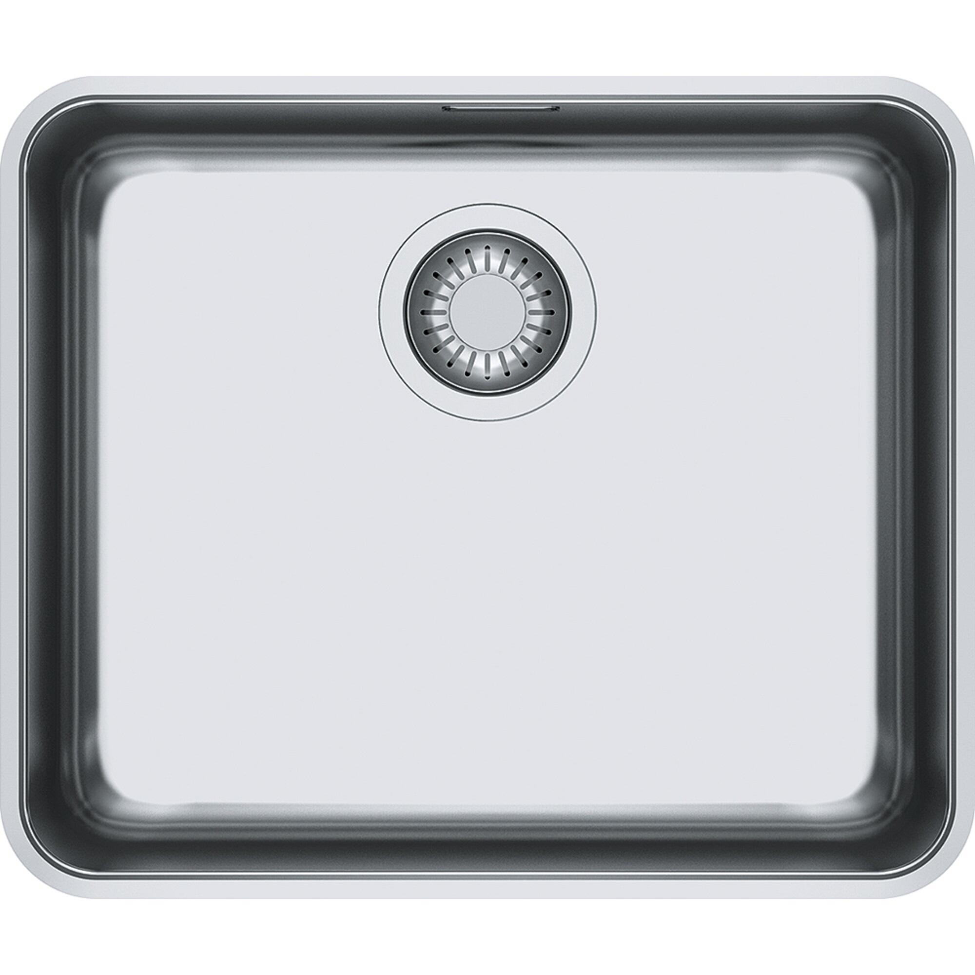 Fregadero de acero inox franke bmg mu plus 51 x 43 cm