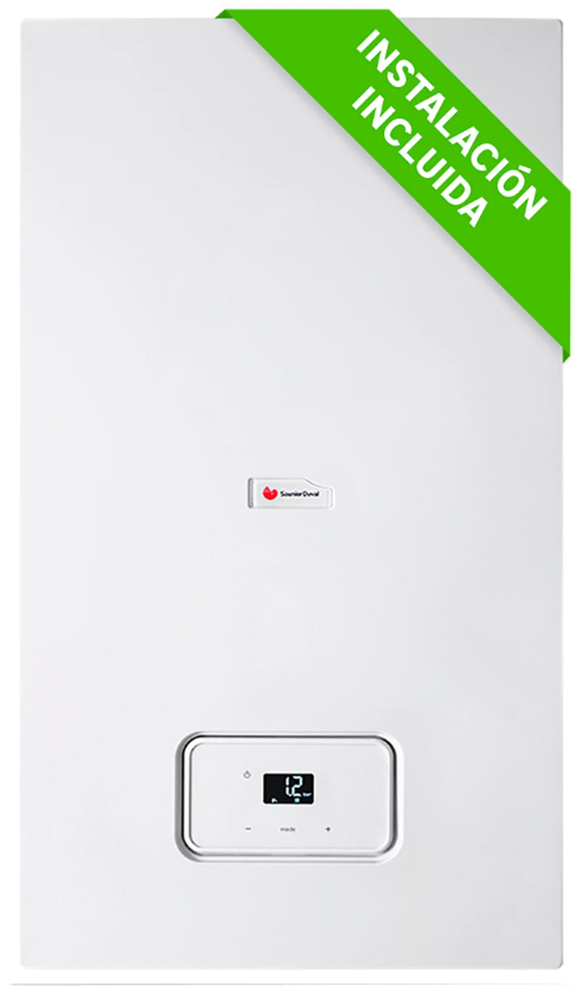 Caldera de condensación gas natural saunier duval semia 30kw con instalación