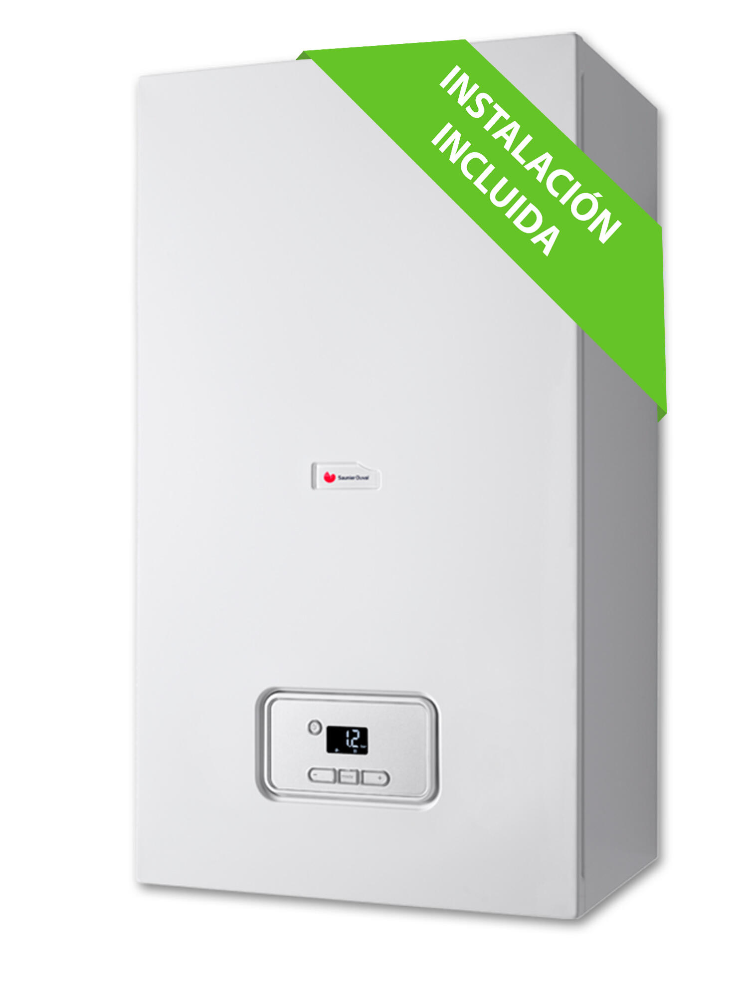 Caldera de condensación gas natural saunier duval thelia 25kw con instalación