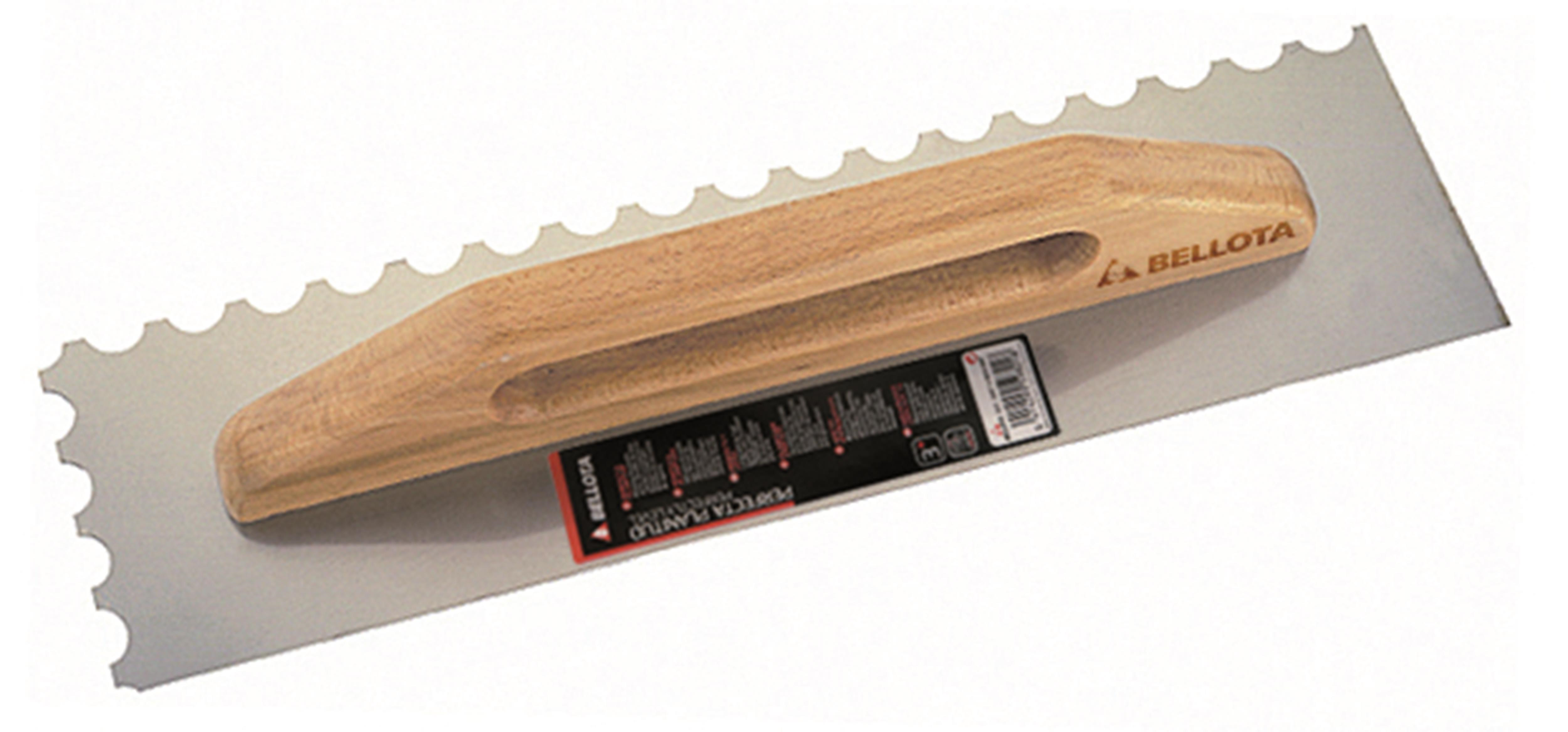 Llana dentada radio 480x135 mm