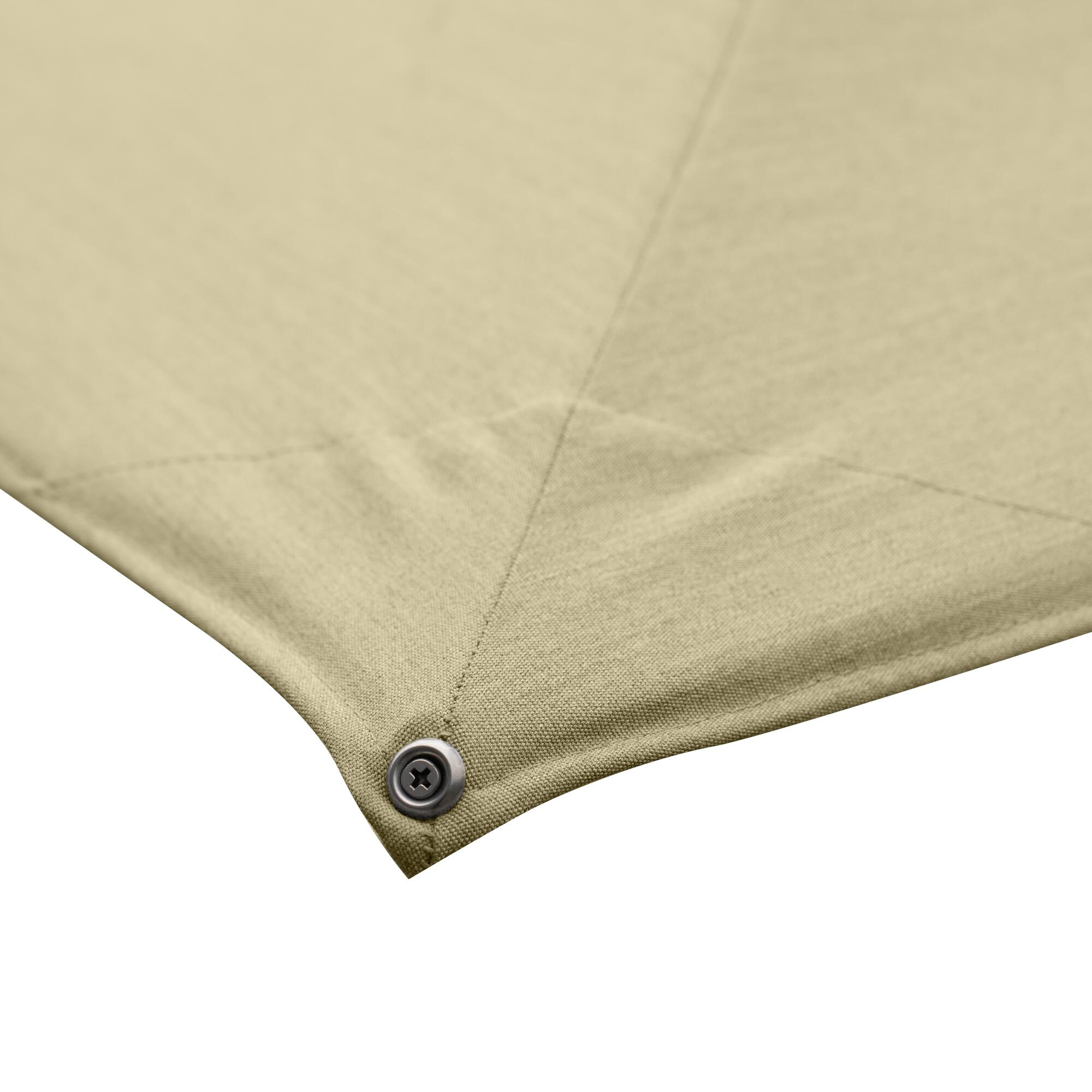 Parasol NATERIAL Sombra beige rectangulaire - 7