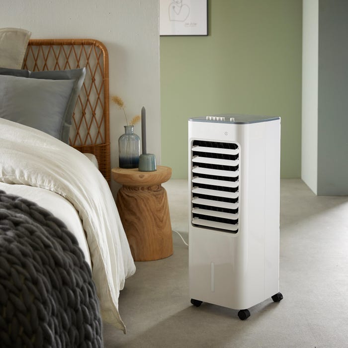 o que é um refrigerador de ar? bloquear radiador de ar condicionado com ventilador