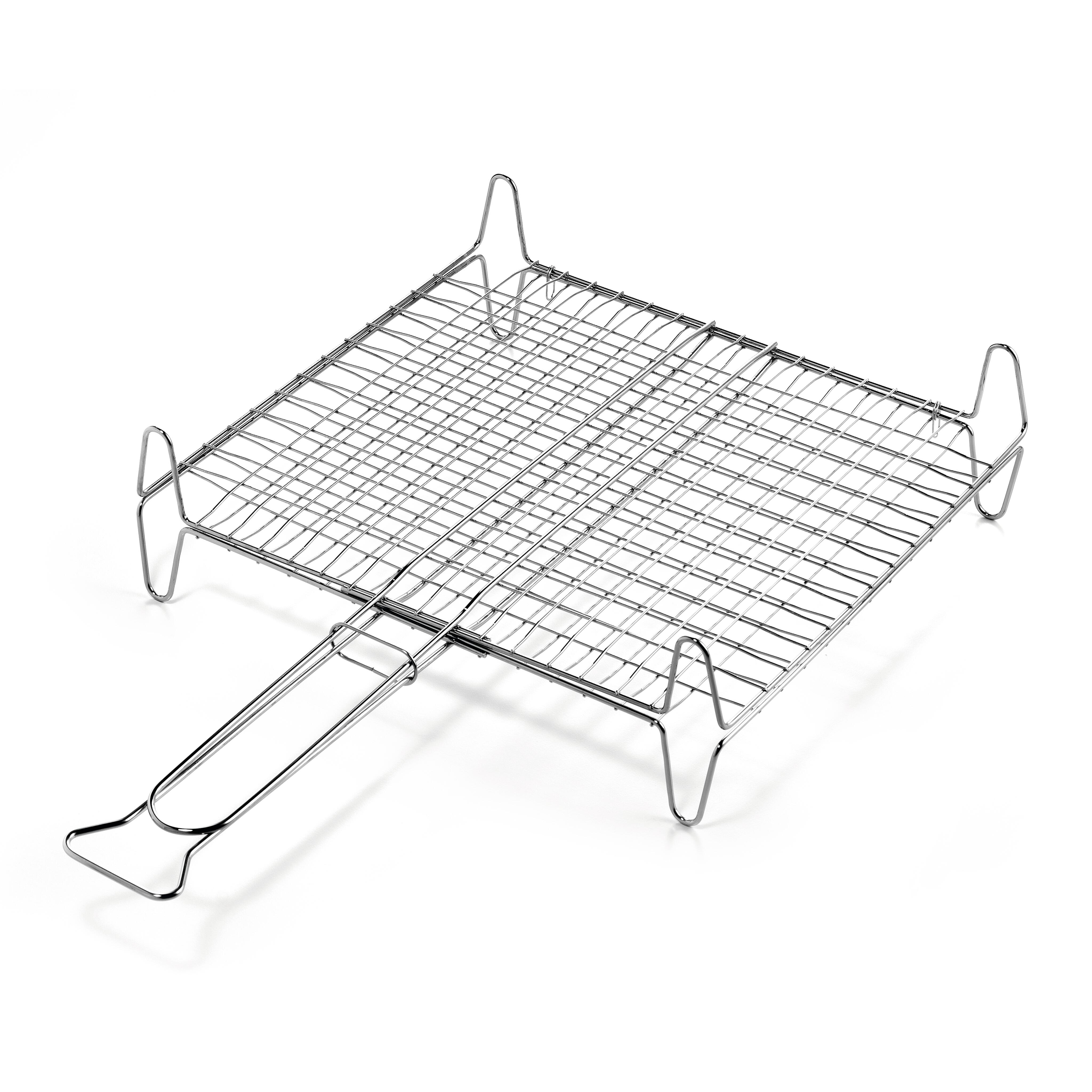 Griglia per barbecue in acciaio con piedi OMPAGRILL 45 x 40 cm - 2