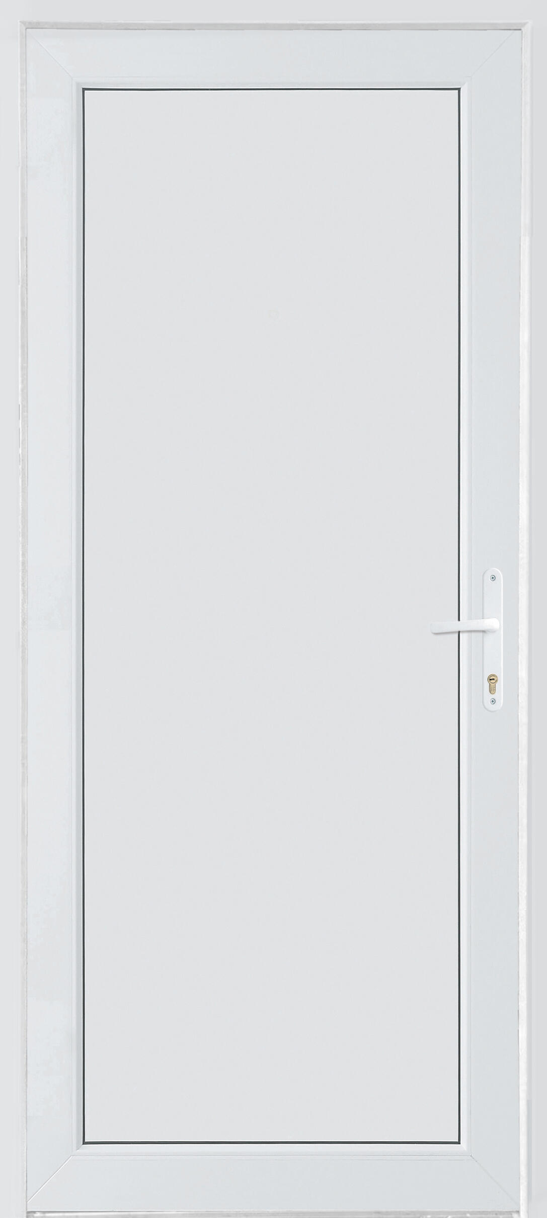 Porta de entrada de PVC SEVILHA 90X200CM PAINEL PVC ESQUERDA - 2