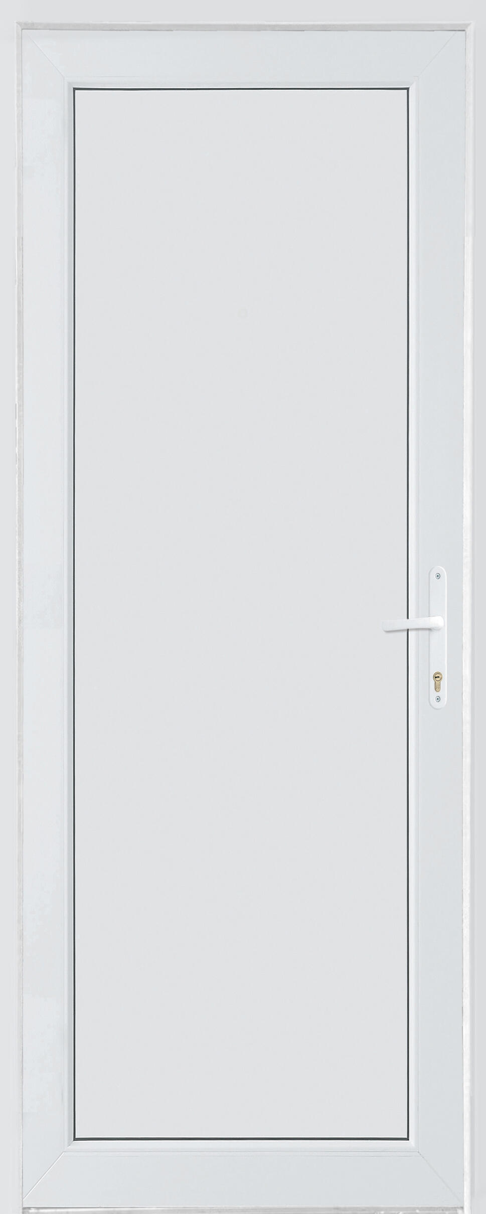 Porta de entrada de PVC SEVILHA 80X200CM PAINEL PVC ESQUERDA - 2