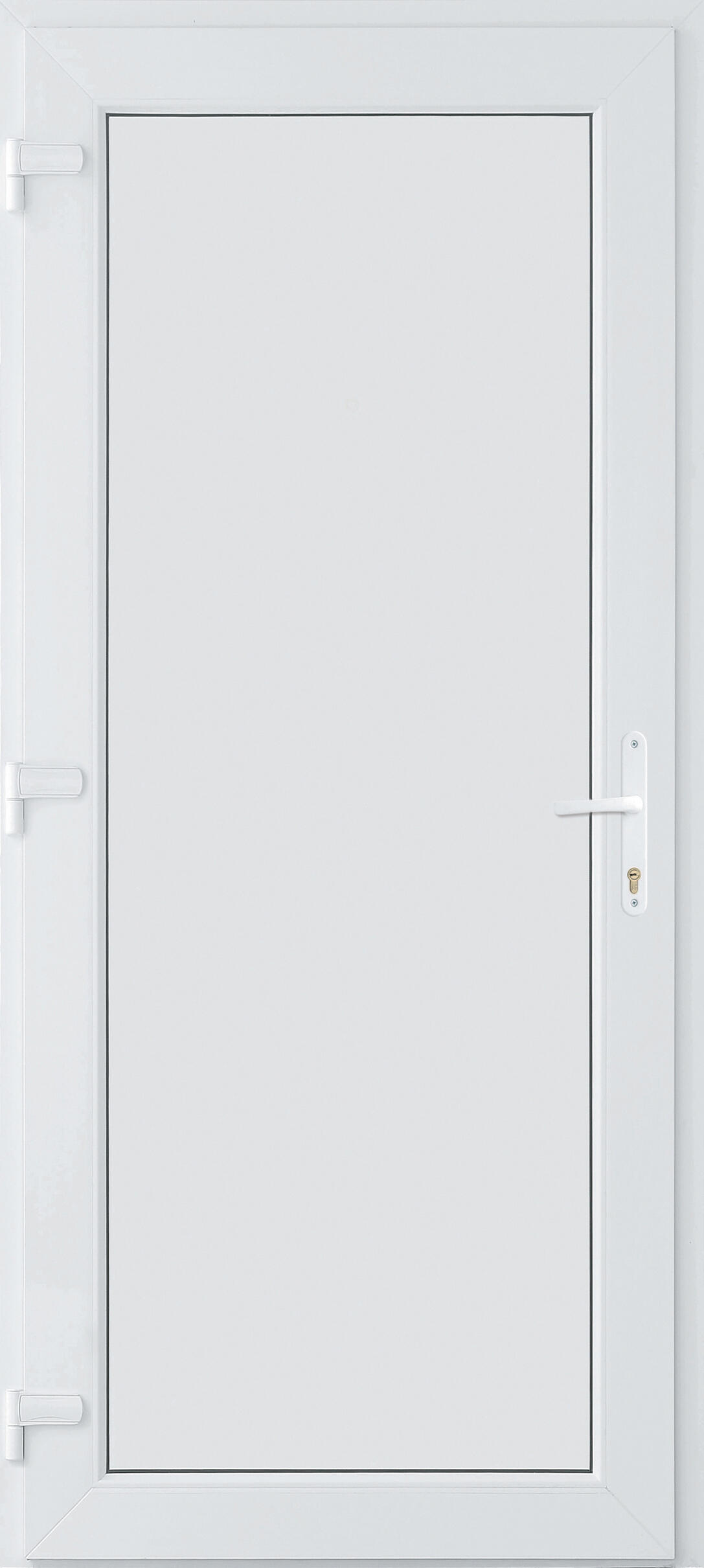 Porta de entrada de PVC SEVILHA 90X200CM PAINEL PVC DIREITA - 2