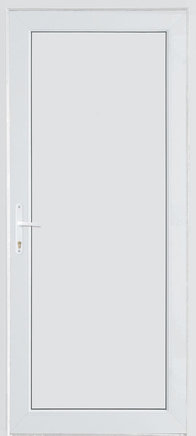 Porta de entrada de PVC SEVILHA 90X200CM PAINEL PVC DIREITA