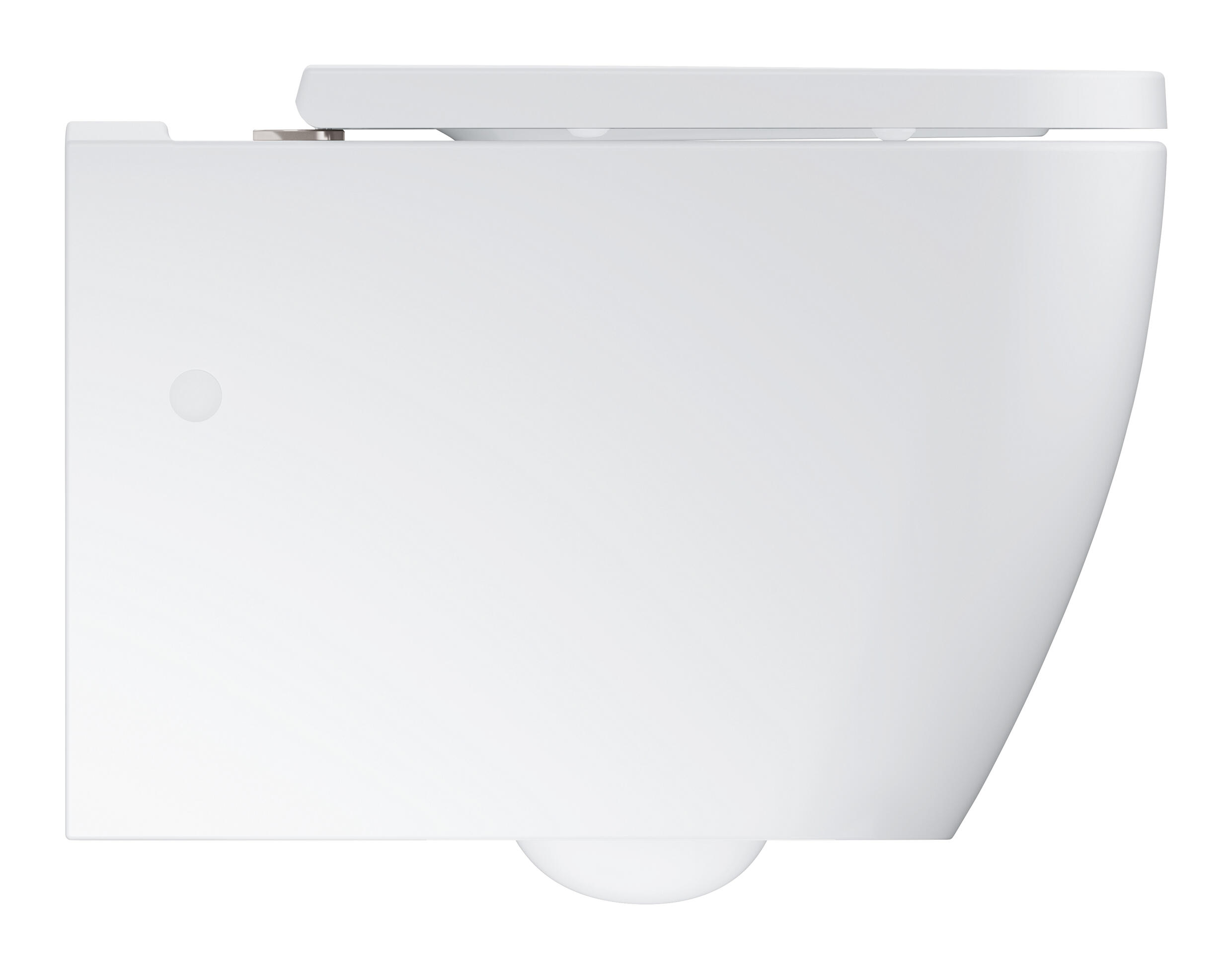Sanita suspensa rimless com tampo branco Grohe Clova - 3