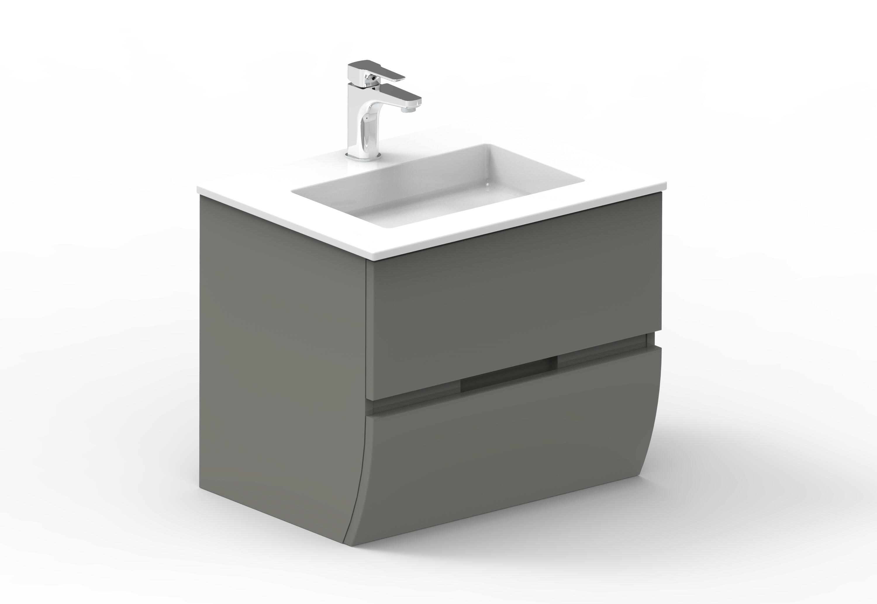 Móvel de casa de banho ARK 60CM CINZENTO - 2