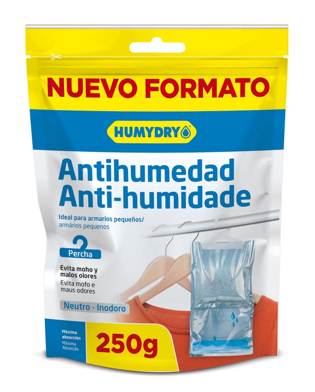 Cabide absorve humidade 250 g Inodoro