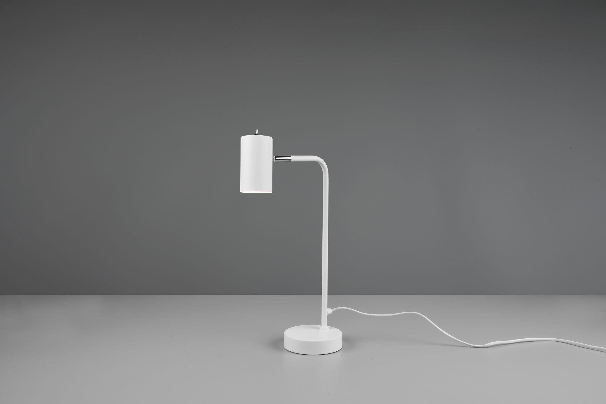 Candeeiro de mesa MARLEY 1 LÂMPADA GU10 BRANCO - 10
