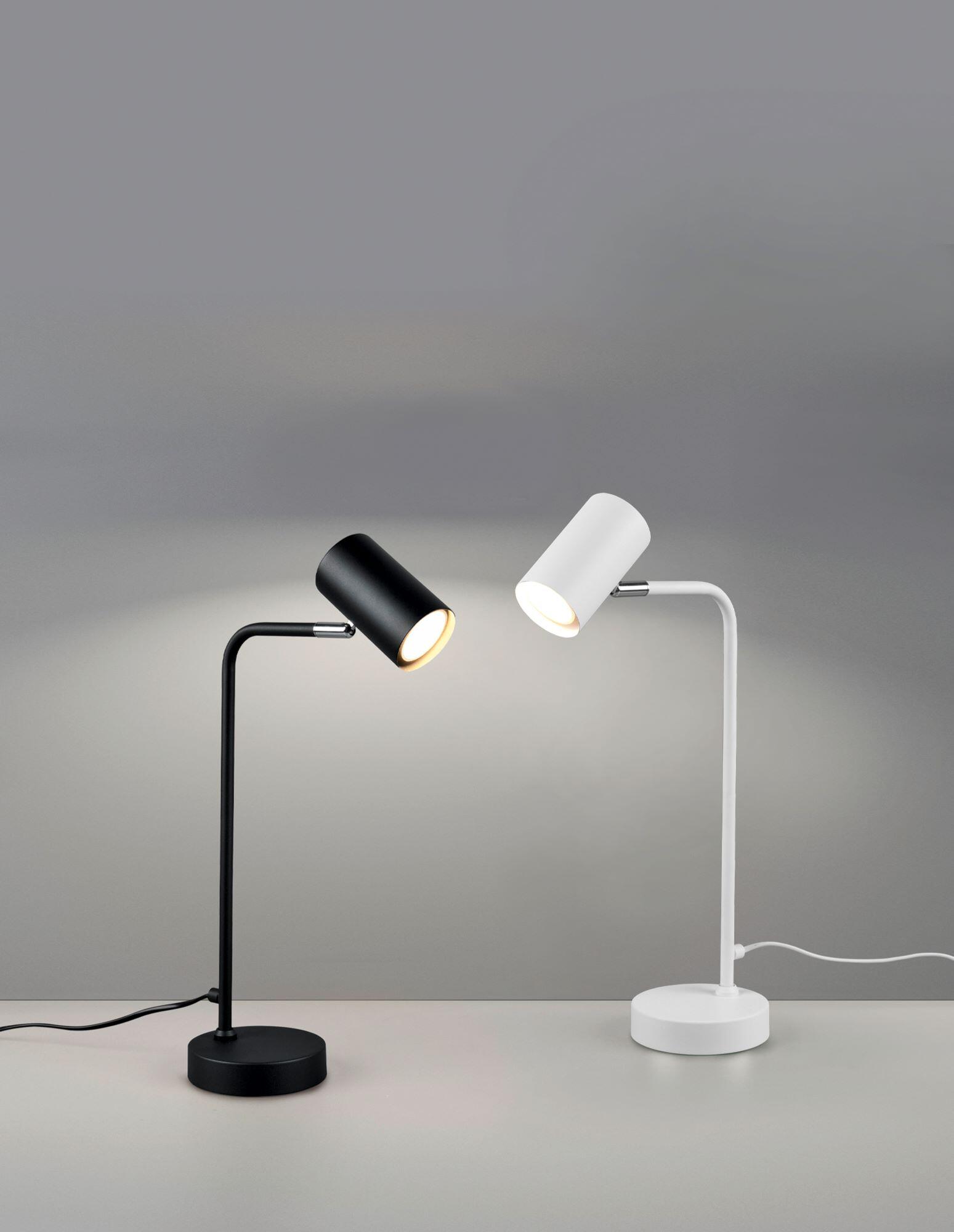 Candeeiro de mesa MARLEY 1 LÂMPADA GU10 BRANCO - 7