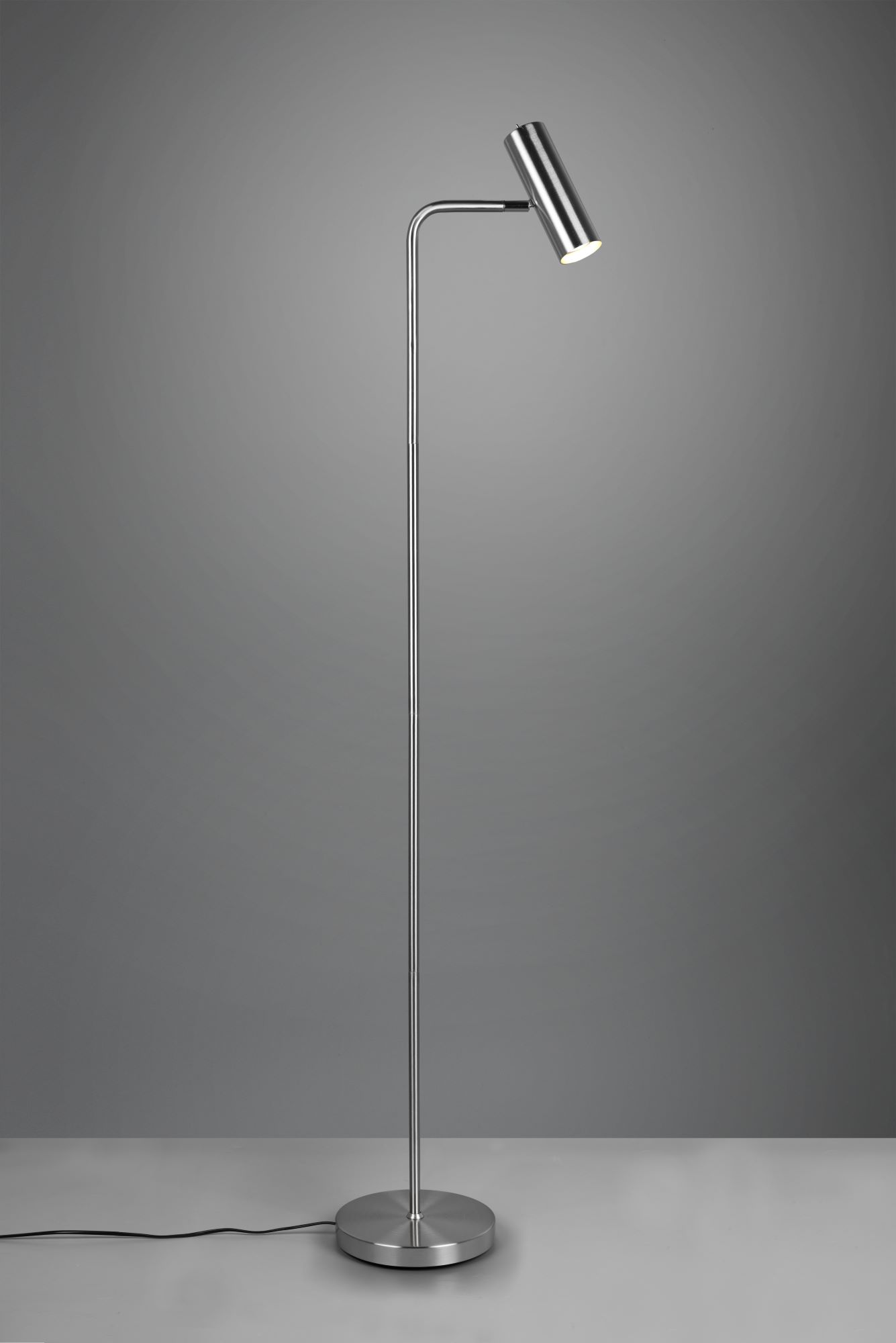 Candeeiro de pé Marley 1 lâmpada GU10 prateado