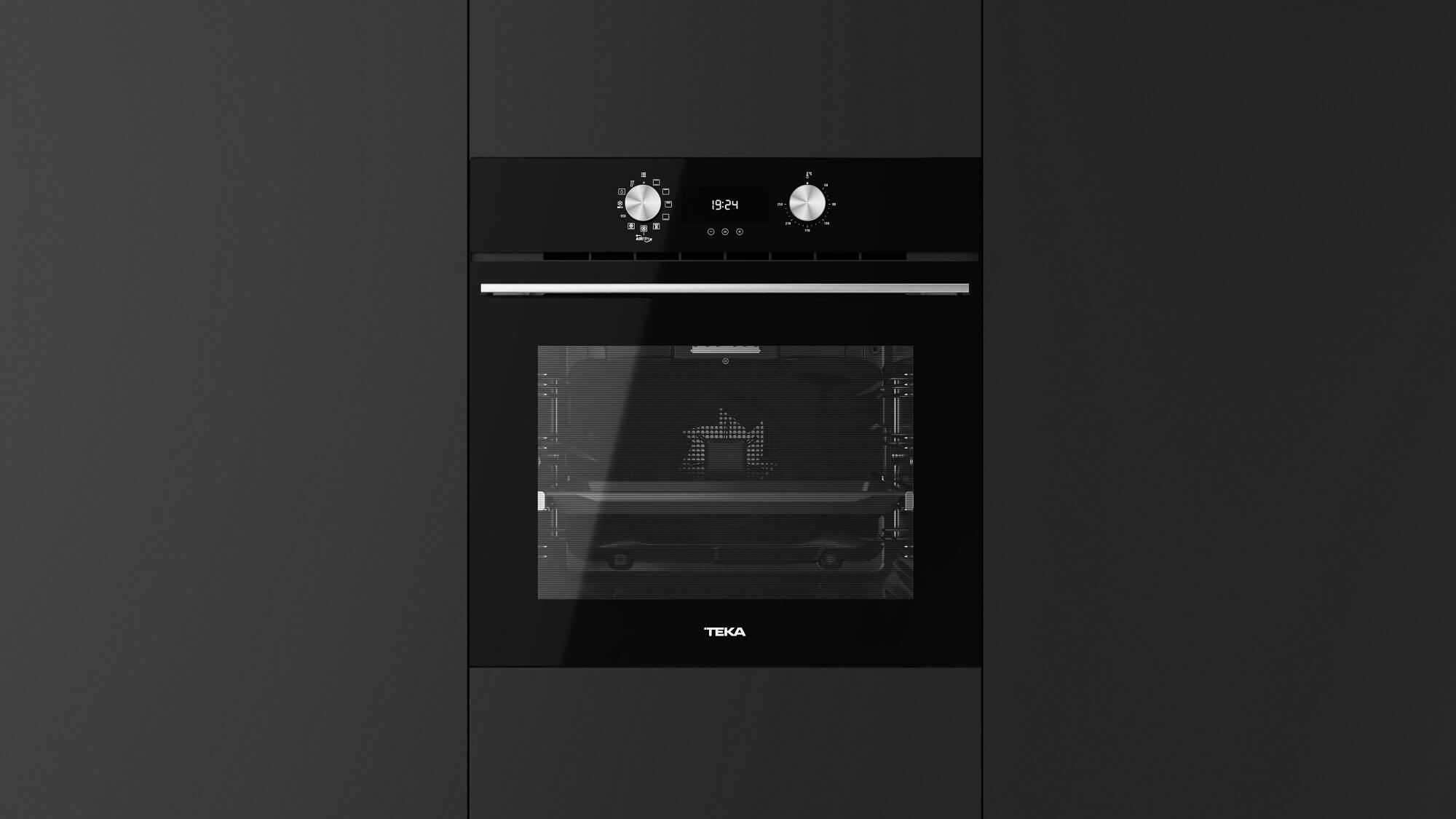 Forno de encastrar multifunções 59.5 x 55.9 x  59.5 cm preto Teka HLB 8416 AIRFRY BK - 2