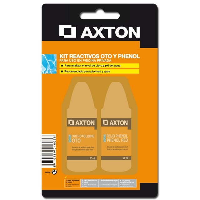 Kit de reativos líquidos AXTON OTO/PHENOL