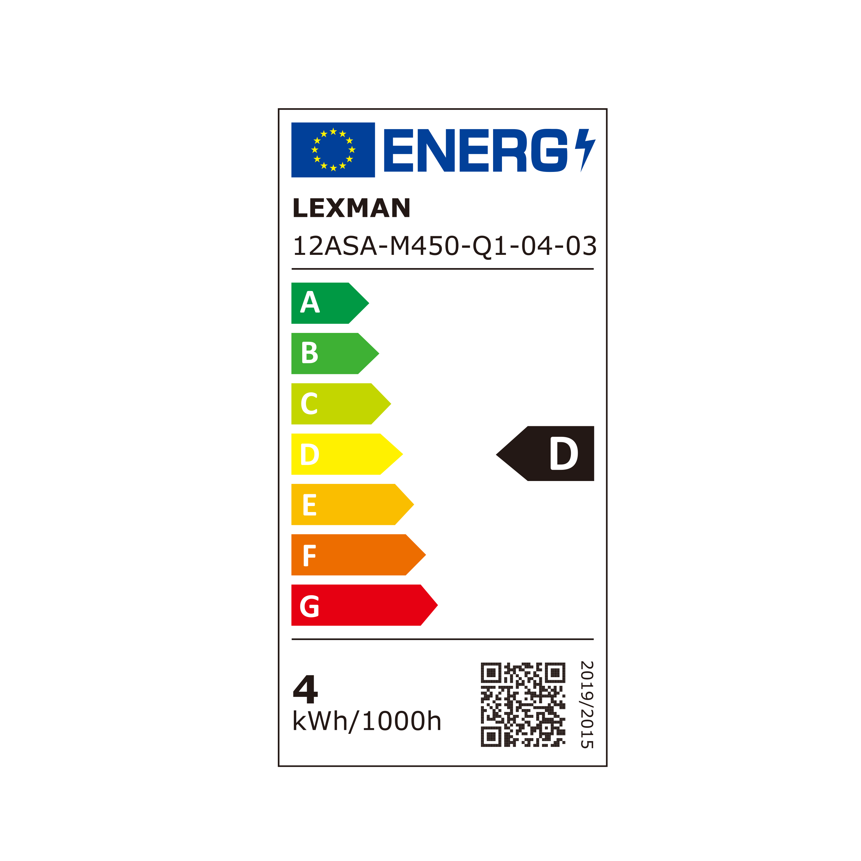 Set da 3 lampadine LED, GU10 faretto, trasparente, 3.9W = 450 LM (equiv 50 W), 100°, LEXMAN - 7