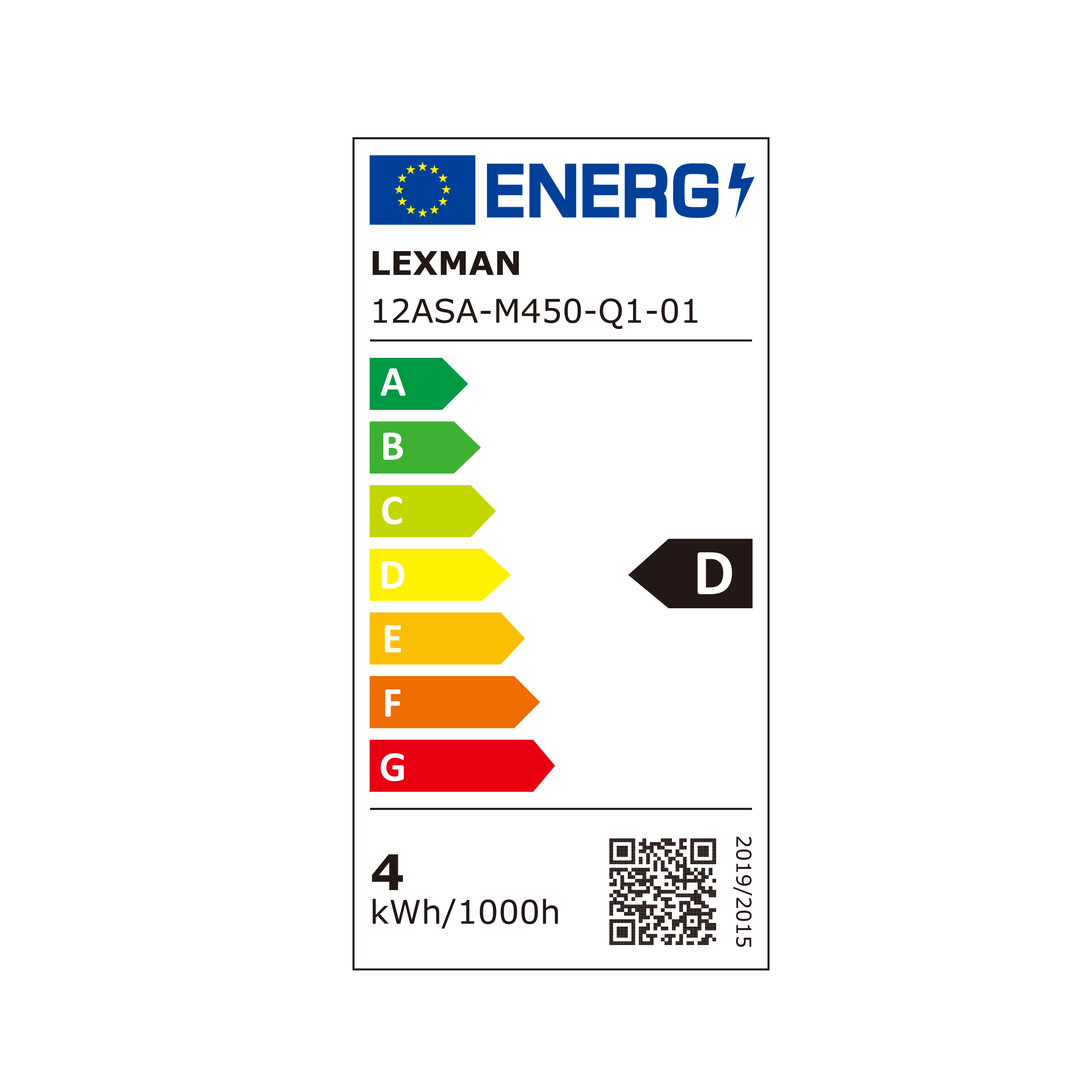 Lampadina LED, GU10 faretto, trasparente, luce calda, 3.9W= 450 LM (equiv 50 W), 100°, LEXMAN - 8