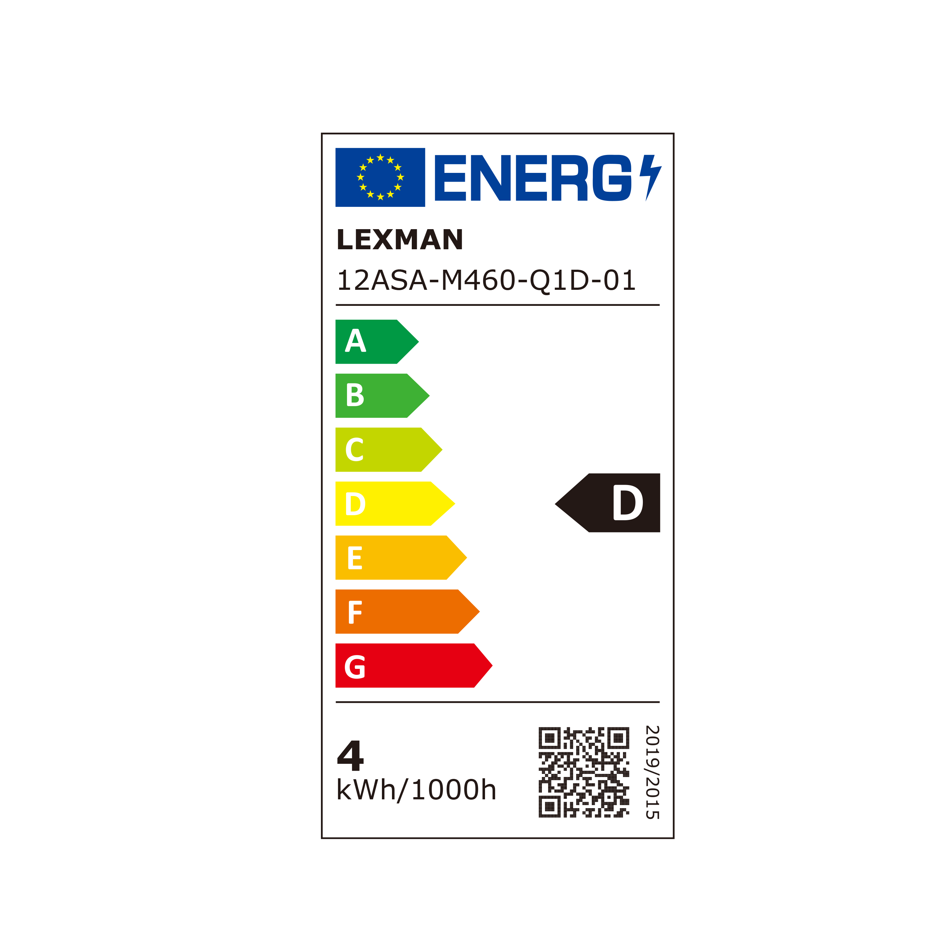 Lampadina LED, GU10 faretto, trasparente, luce calda, 4W= 460 LM (equiv 50 W), 100° dimmerabile, LEXMAN - 8