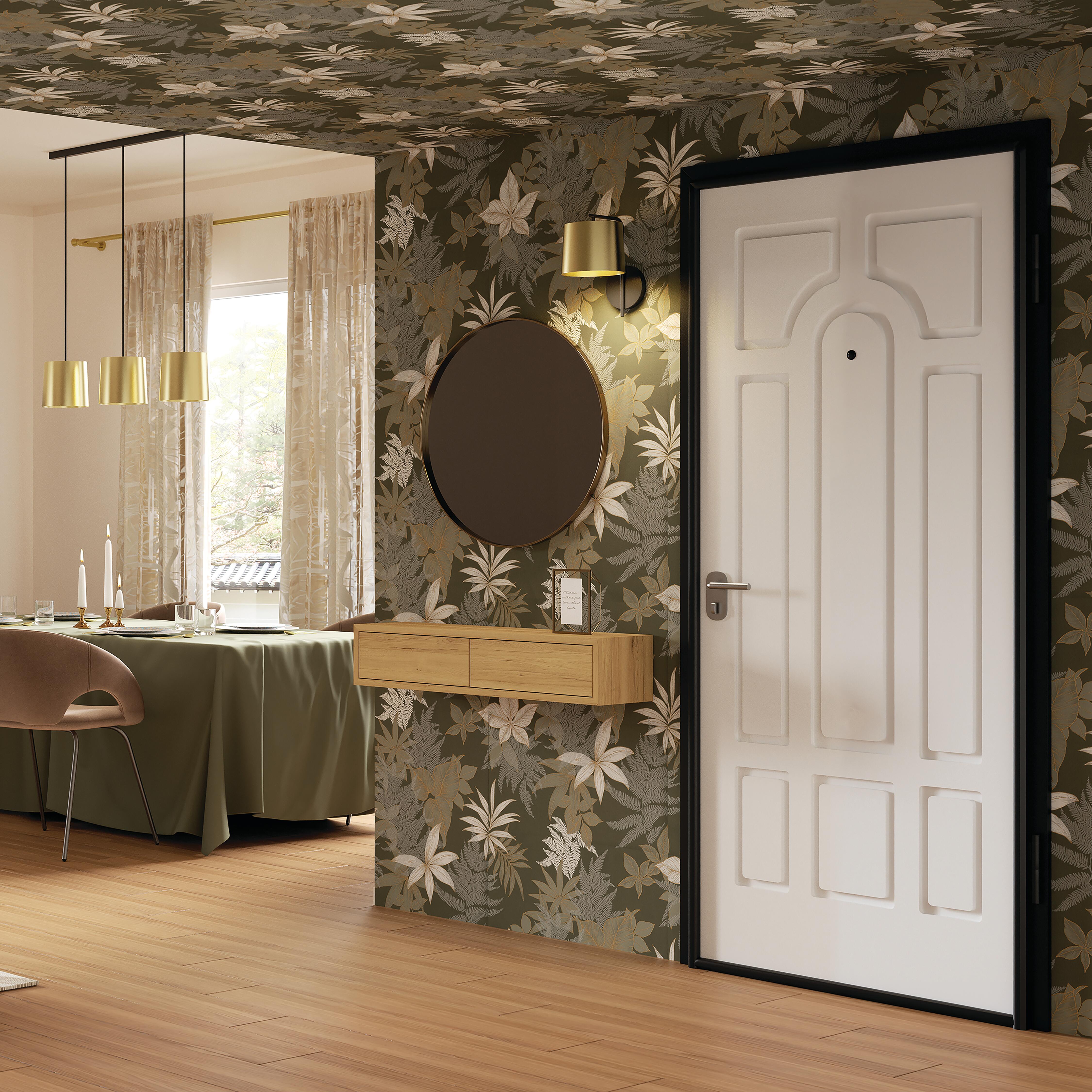 Specchio GLAM tondo in metallo dorato Ø 61 cm INSPIRE - 19