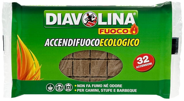 Cubetti di accensione Diavolina 32 pezzi