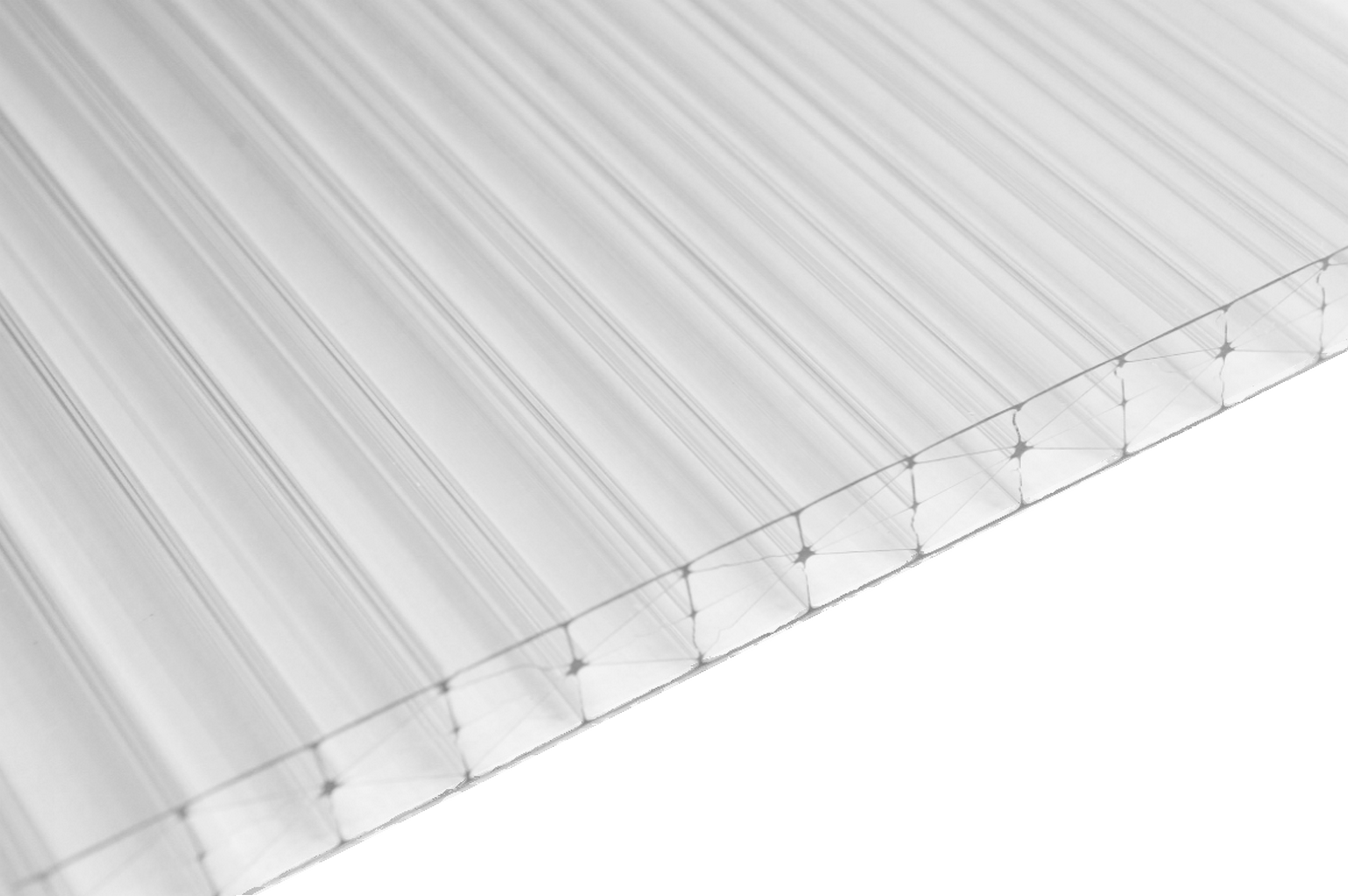 Płyta komorowa poliwęglanowa przezroczysta 16 mm 200x105 cm Polyxo