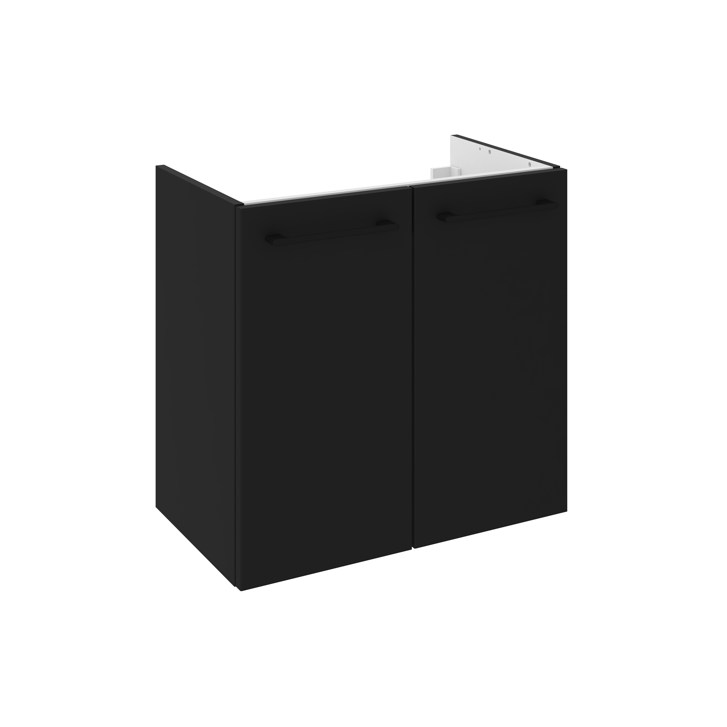 Mueble de baño remix negro 60x33 cm