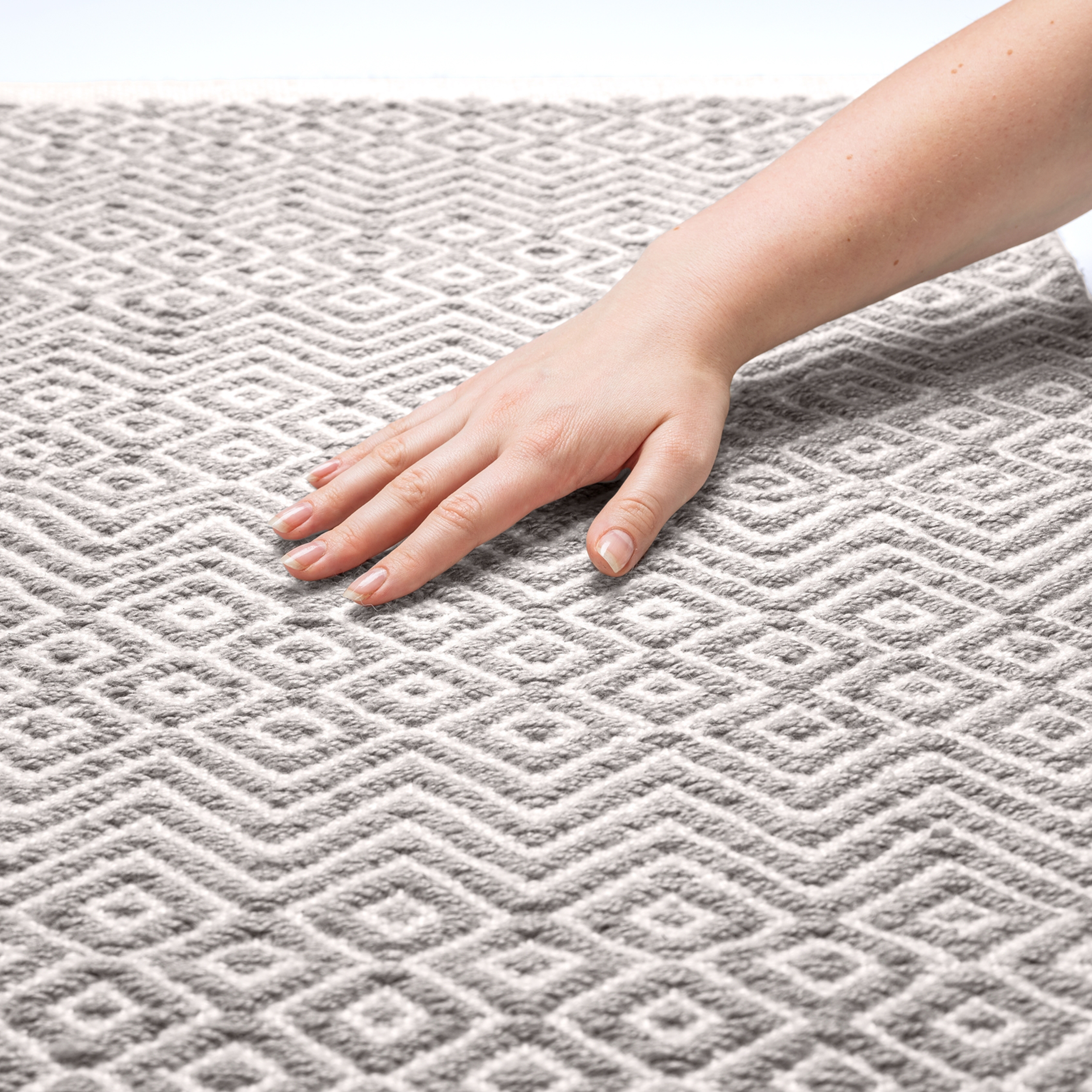 Tapis de bain l.40 x L.60 cm safran Galet - 3