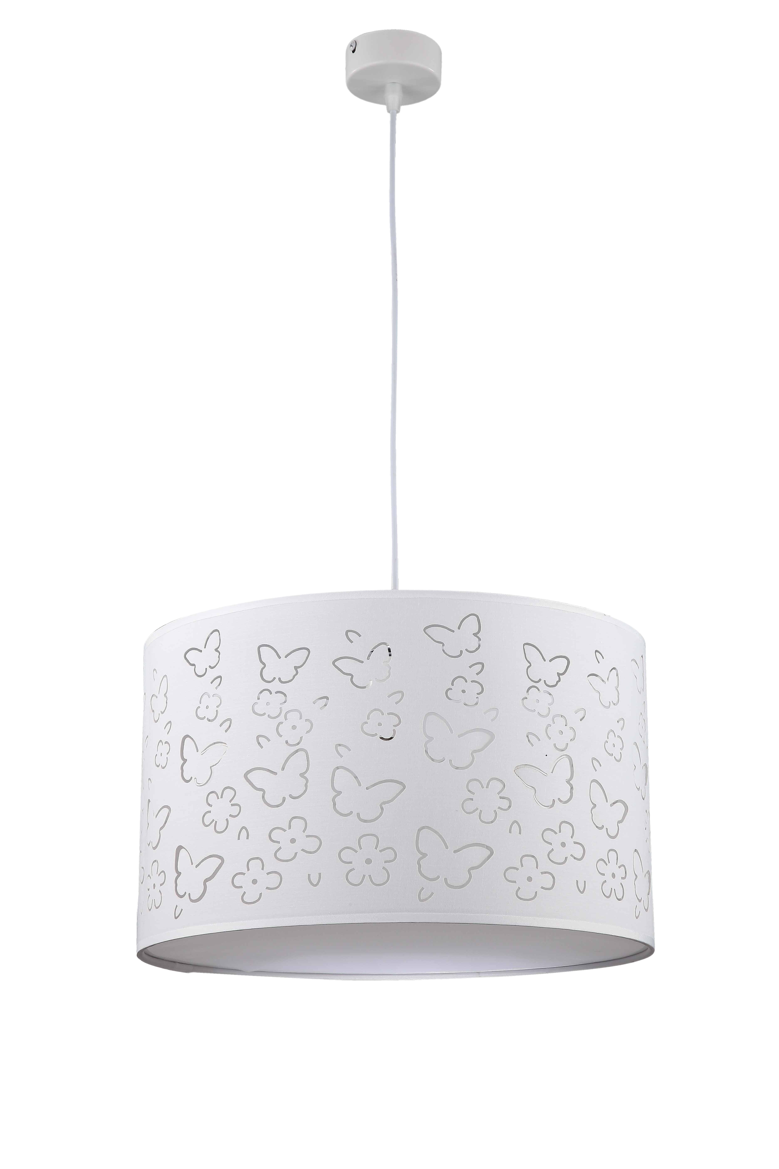 Lampa wisząca Flowers biała E27 Light Prestige