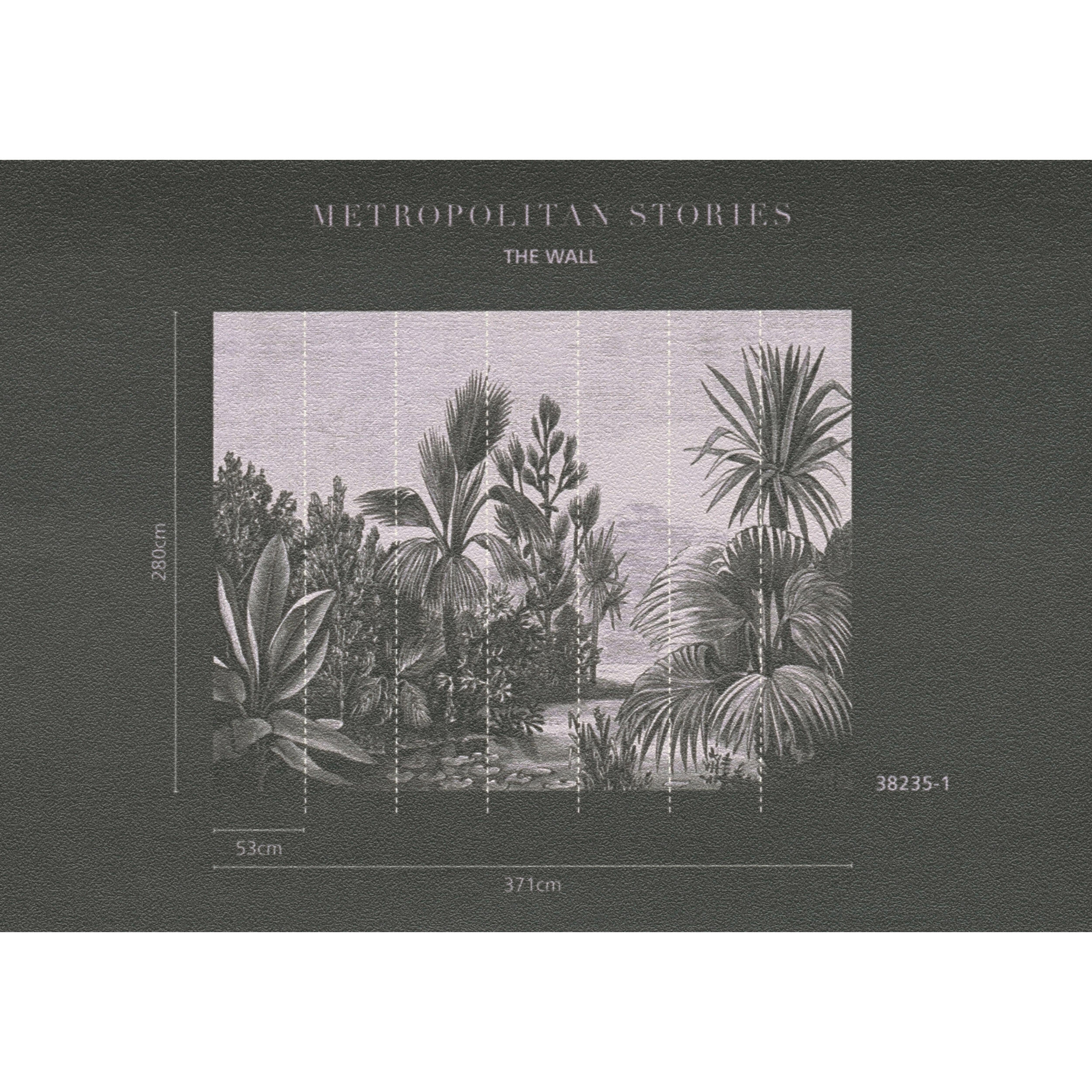 Fotomurale A.S. CREATION Jungle, multicolor 371X280 cm - 6