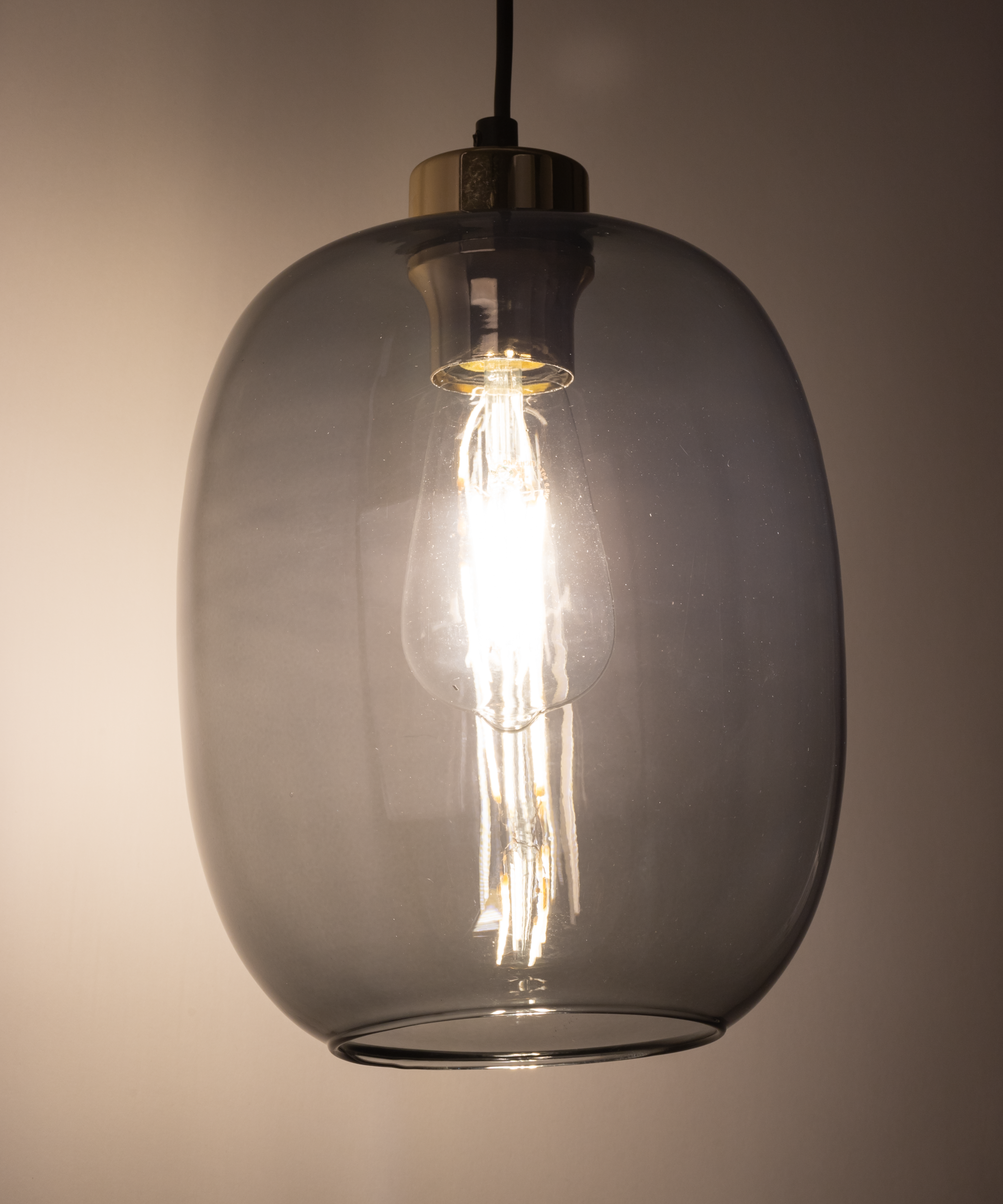 Lampa wisząca Delta szara 3 x E27 Tk Lighting - 5