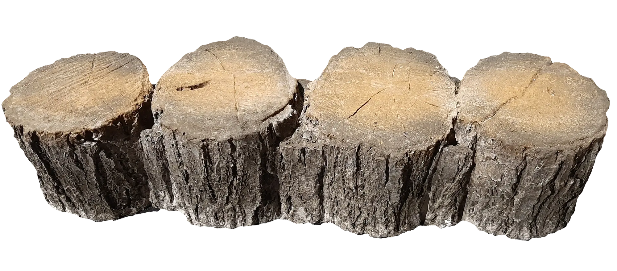 Obrzeże ogrodowe Kołki drewniane 36.4x10 cm