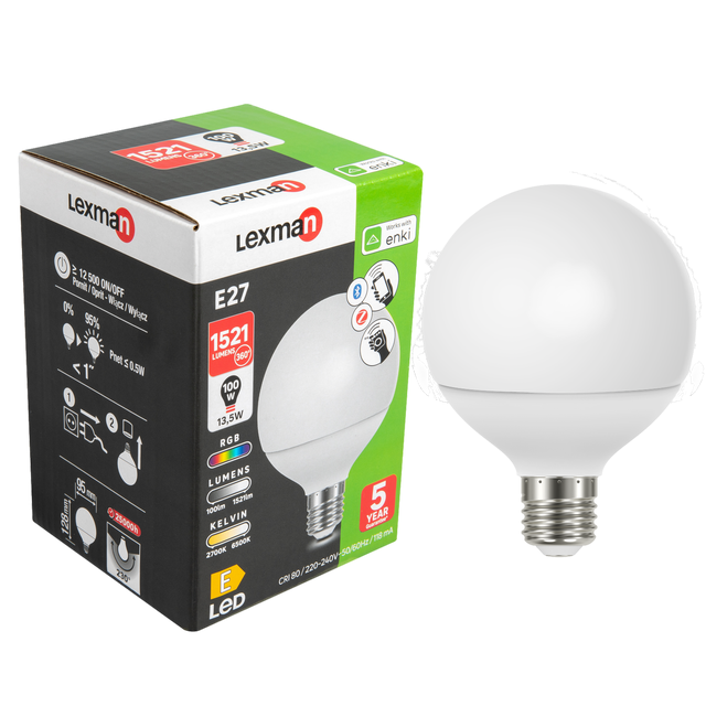 Żarówka Smart Enki LED 13,5 W = 100 W 1521 lm Lexman
