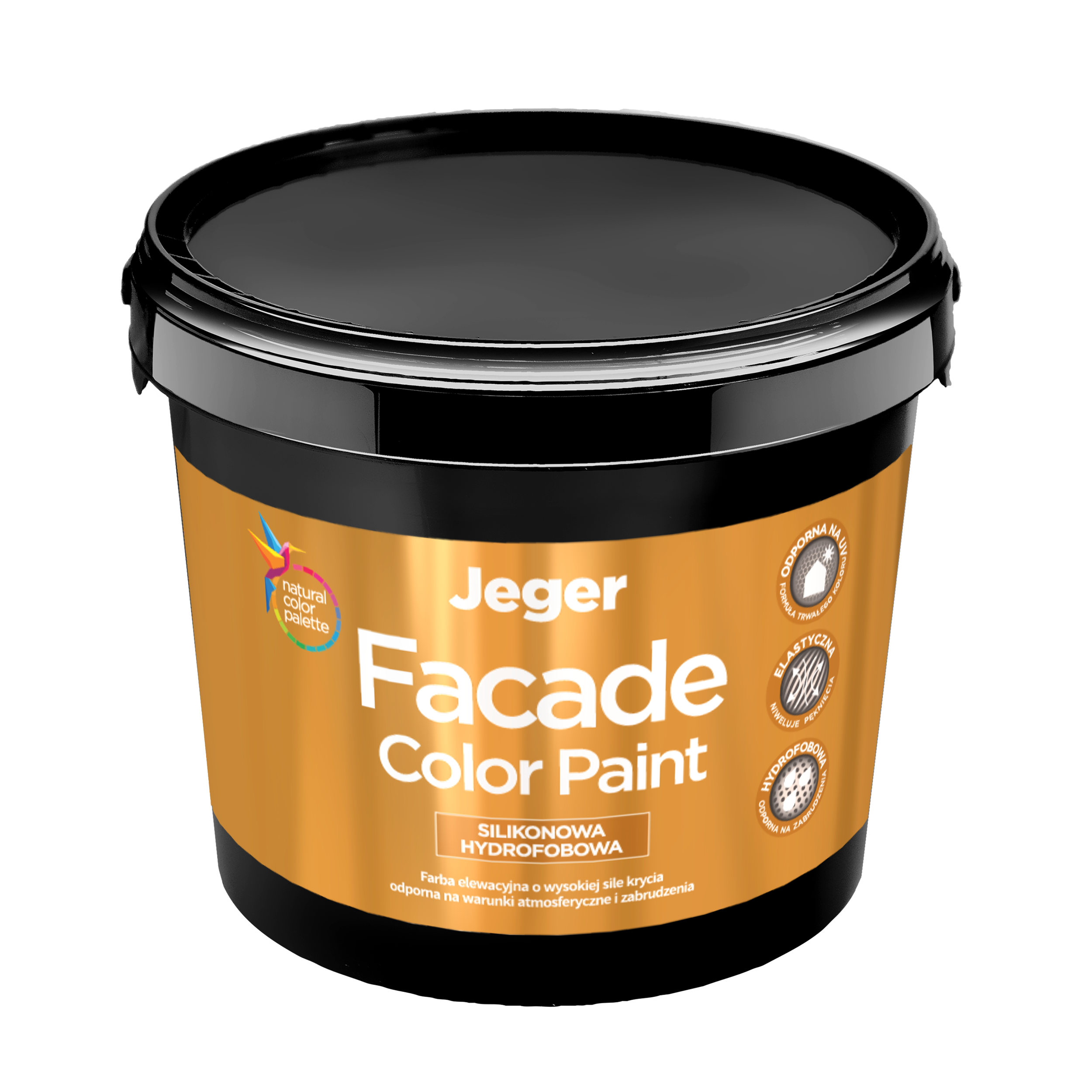 Farba Jeger Fasada Silicon 9.5 l Baza A mat