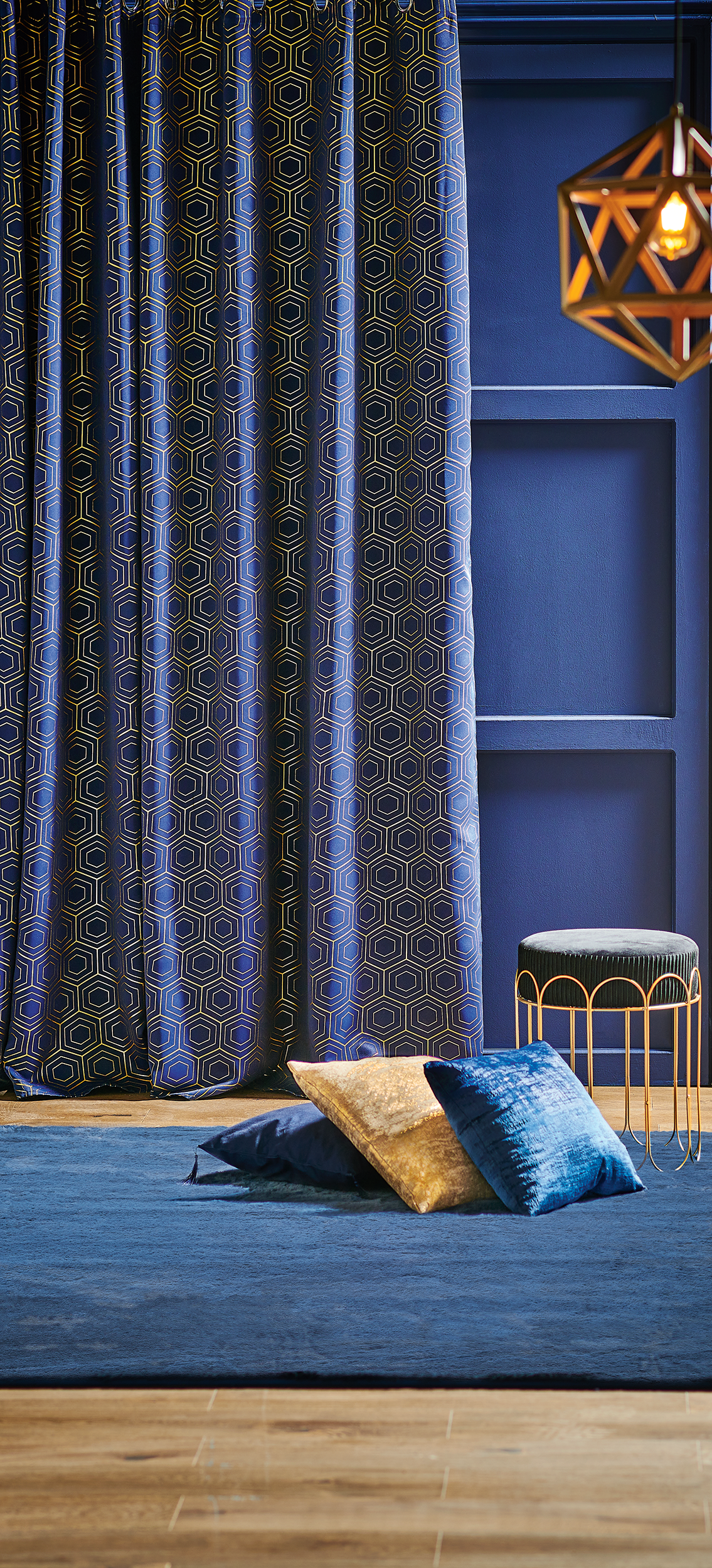 Poduszka Marble złota 45 x 45 cm Inspire - 11