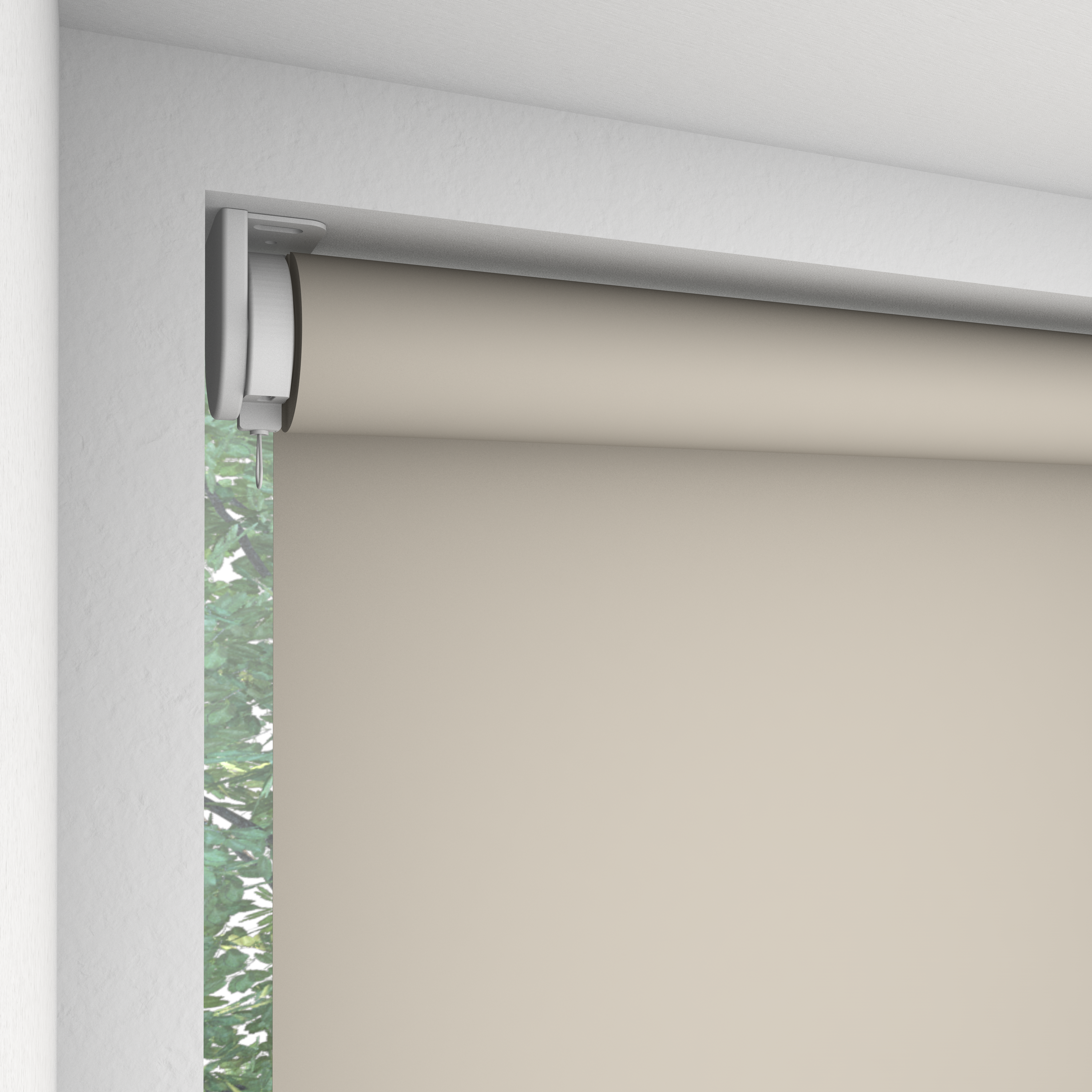 Roleta elektryczna zaciemniająca Pure Smart beżowa  150 x 190 cm MotionBlinds - 4