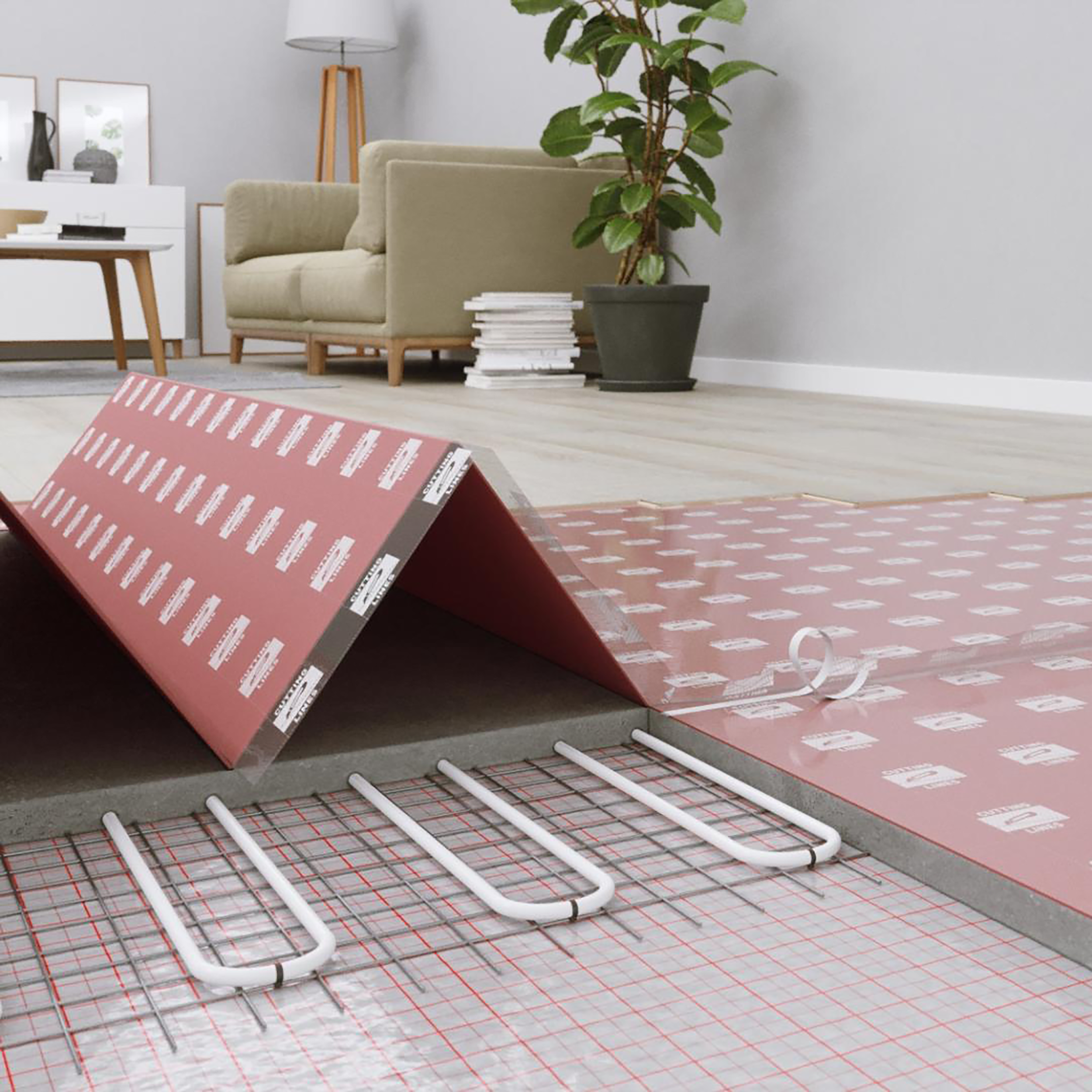 Podkład podłogowy pod panele laminowane na ogrzewanie podłogowe Silence Energy 1.6 mm 6m2 Axton - 2