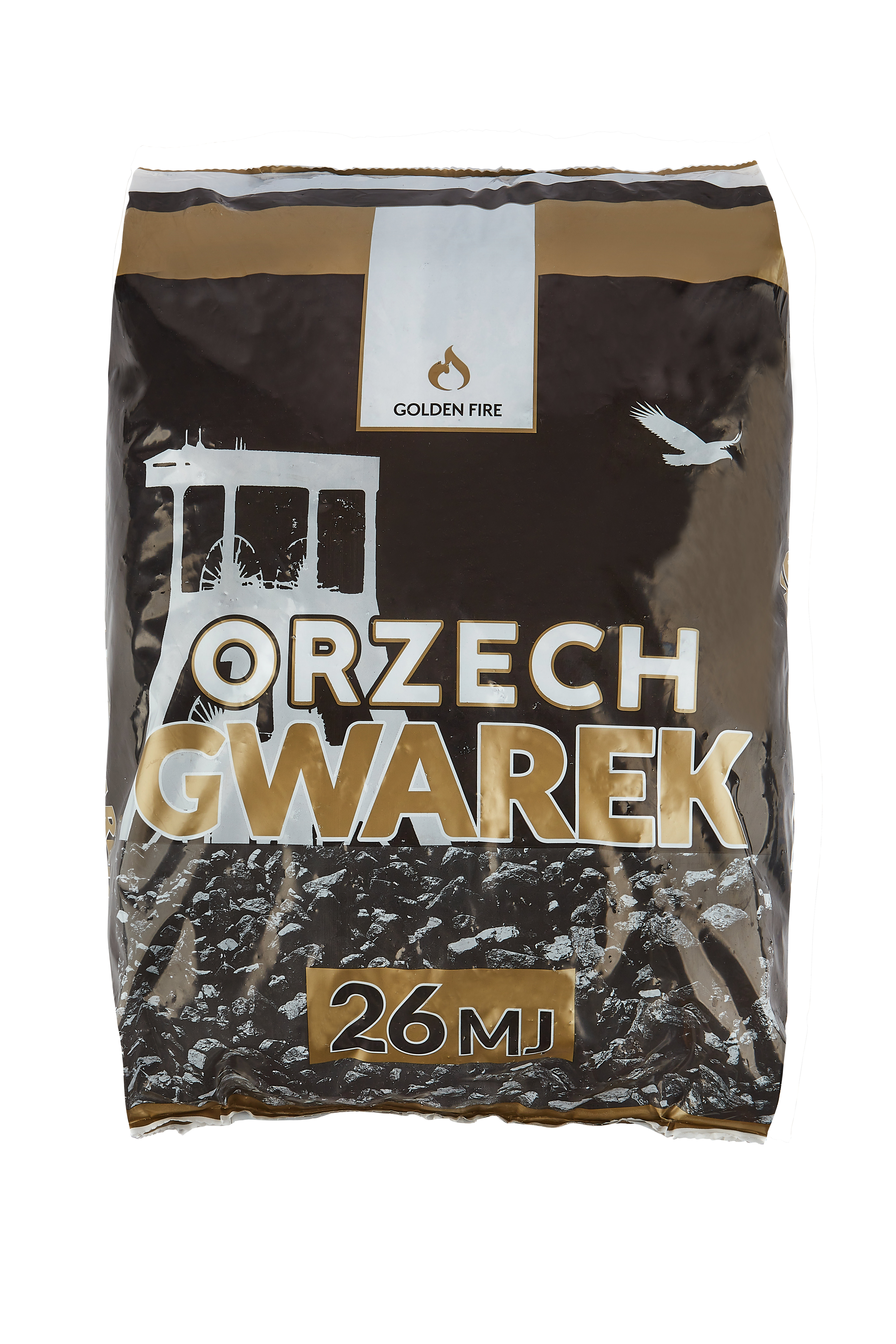 Węgiel orzech bez akcyzy GWAREK 26 MJ 20kg GOLDEN STONE