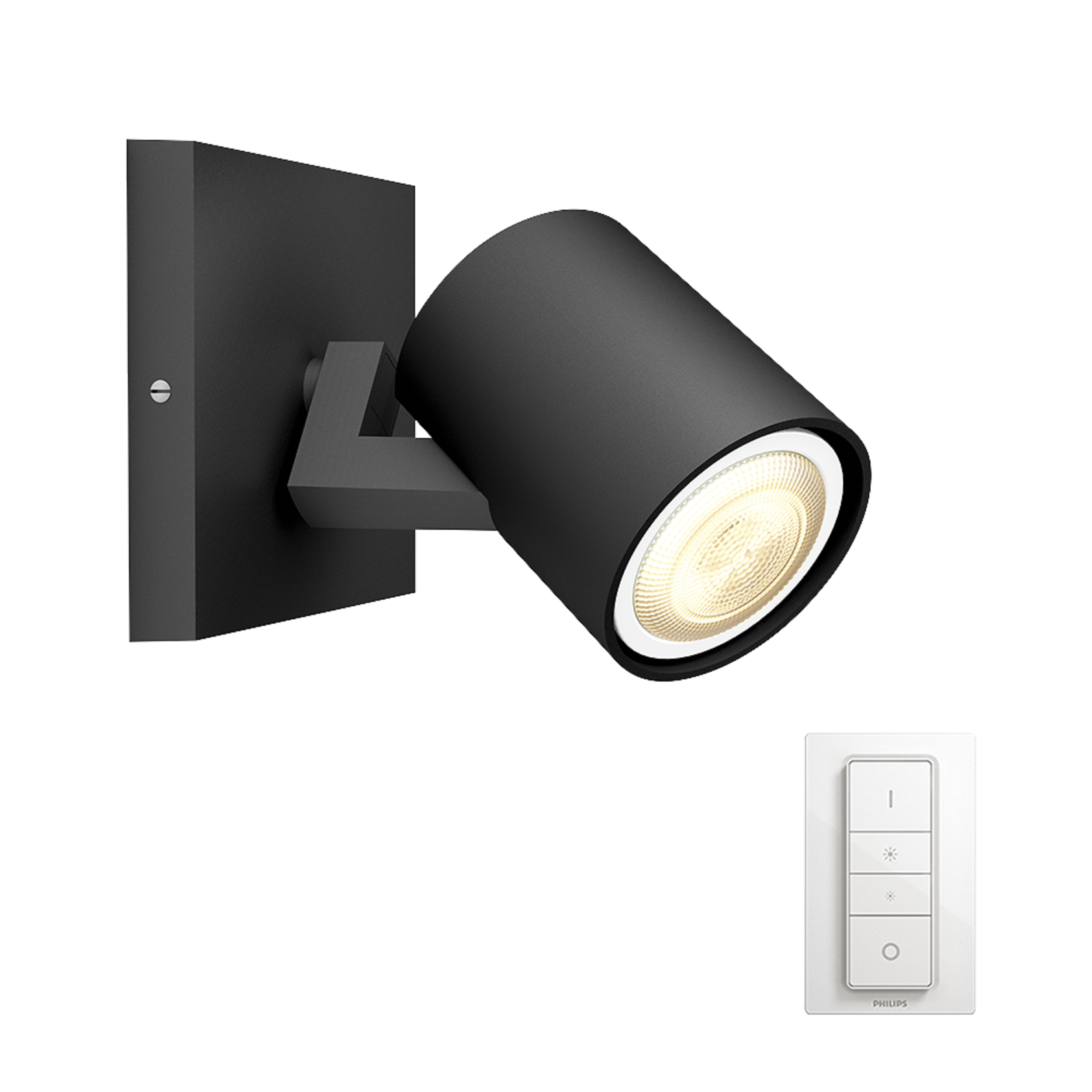 Reflektor Runner czarny GU10 Philips Hue