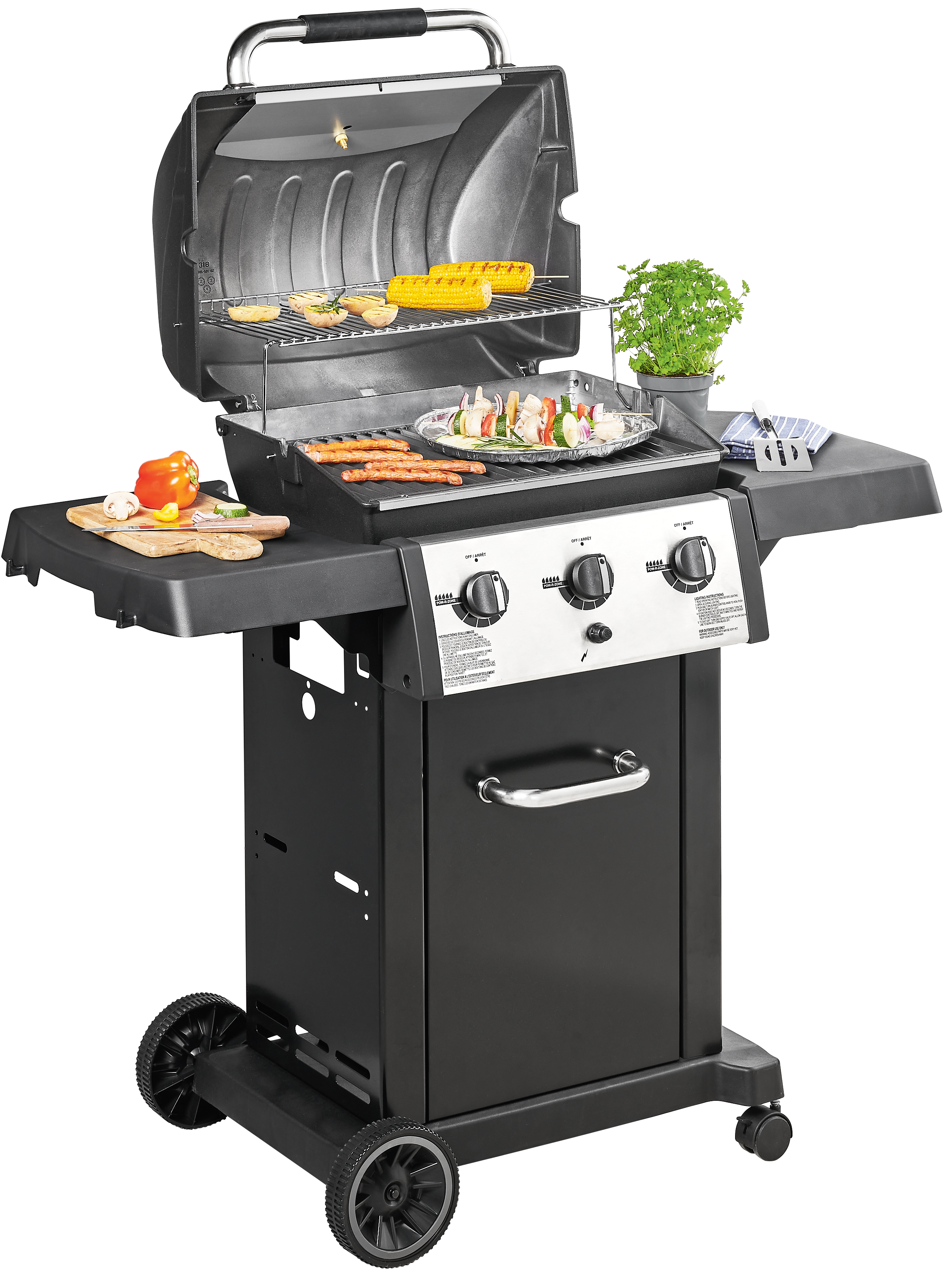 Grill gazowy 8,8kW Royal 320 3 palniki + reduktor Broil King - 8