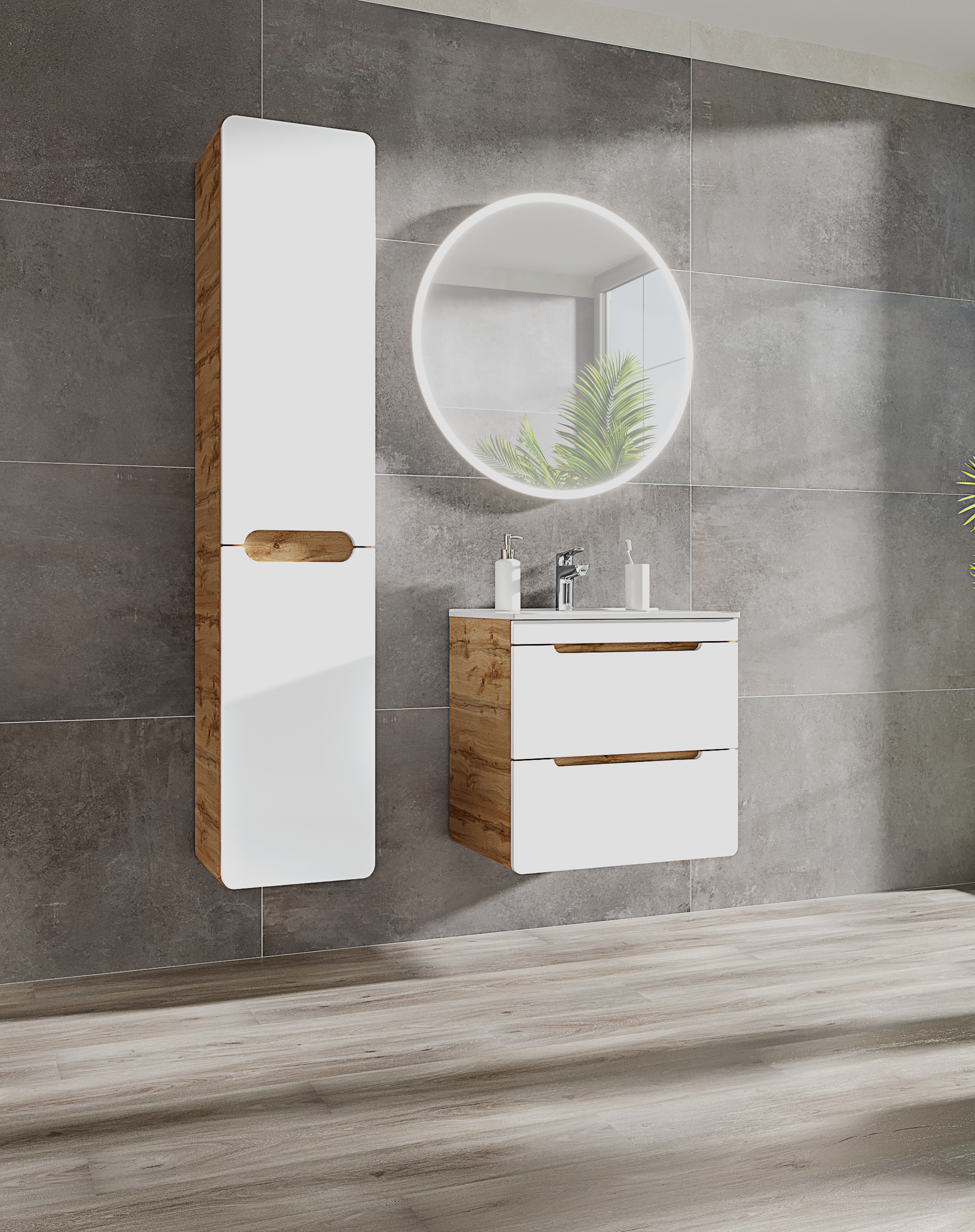 Szafka pod umywalkę Aruba 60 Tandem Blum System Comad - 4