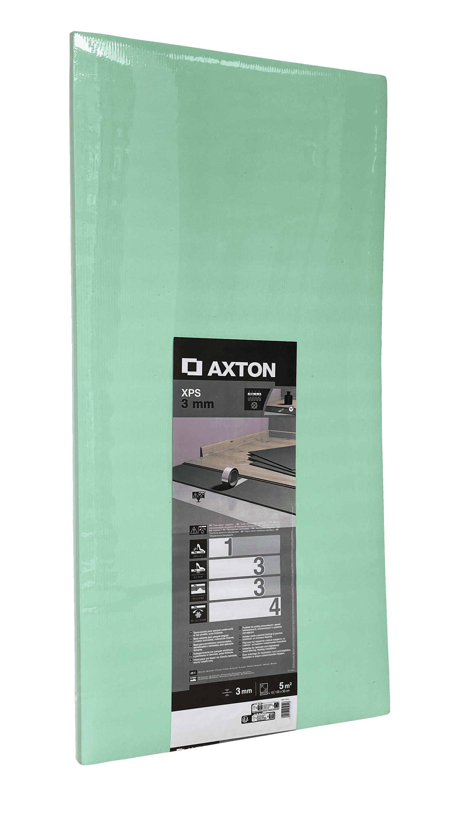 Podkład podłogowy XPS 3 mm 5m2 Axton - 4