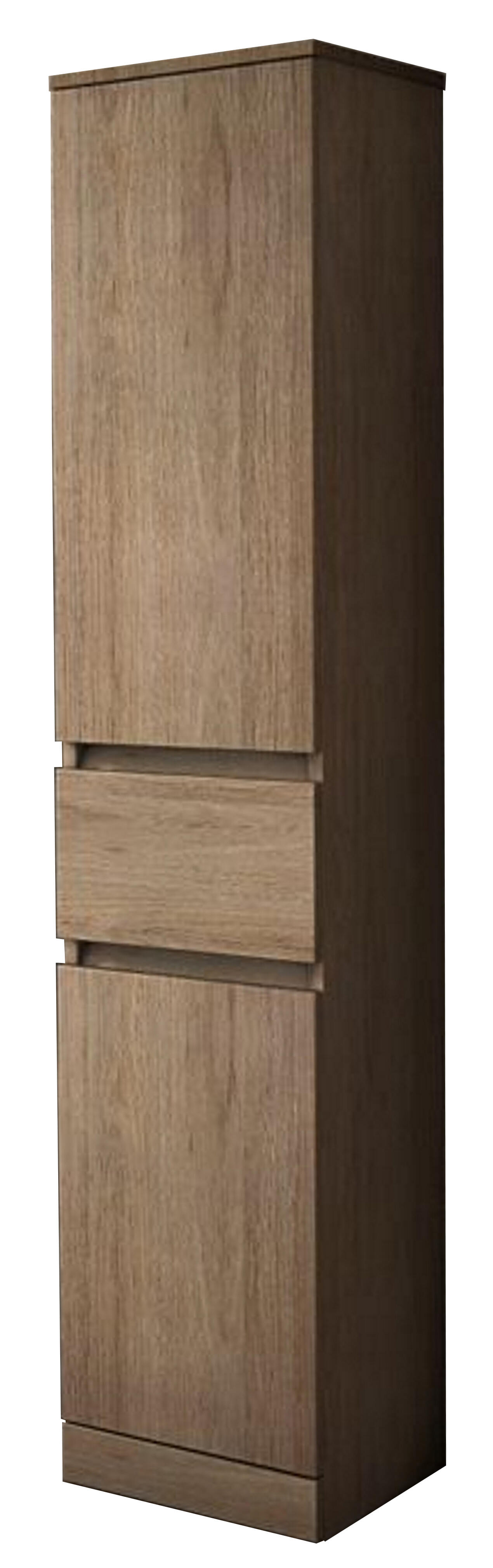 Colonna per mobile bagno Elise BADEN HAUS 1 cassetto 2 ante P 33.5 x L 30 x H 156 cm rovere - 3