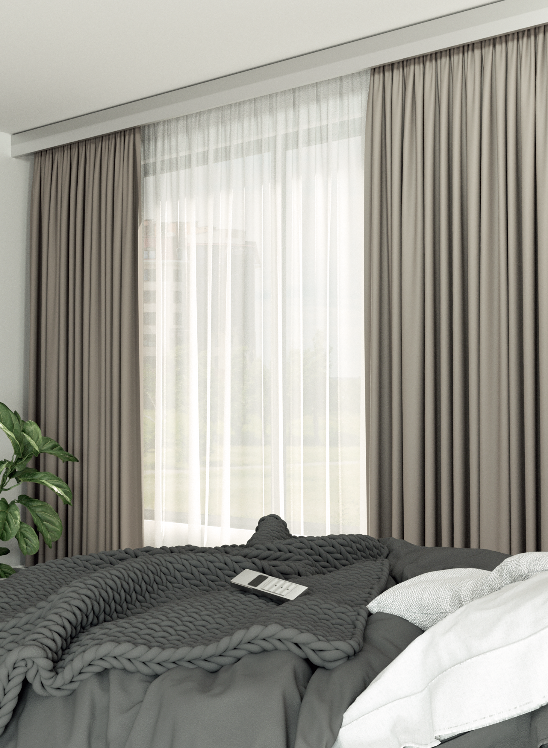 Listwa karniszowa LK-2 do LED z polimeru 11.8 x 200 cm DMS - 3