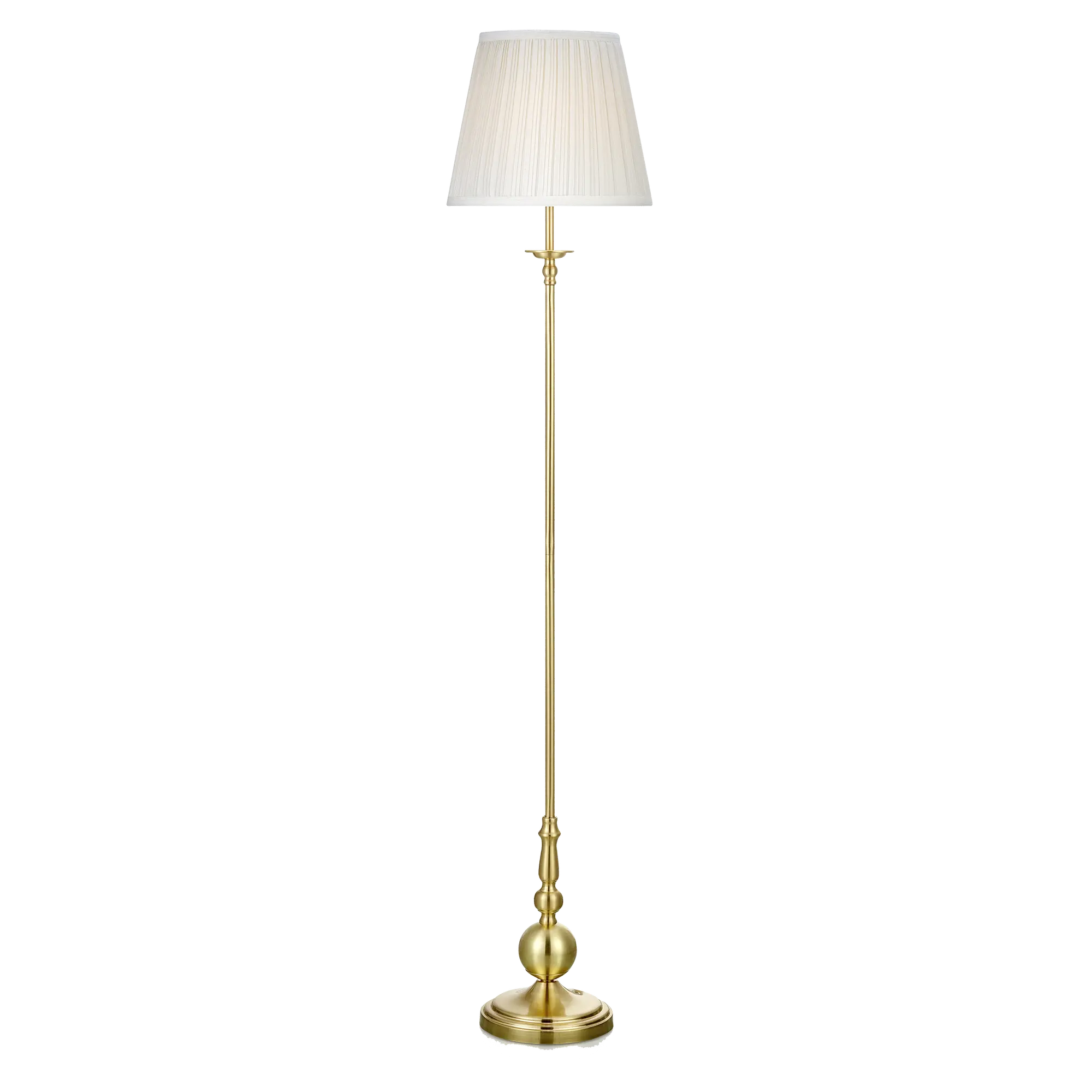 Lampa podłogowa Imperia mosiądz E27 Markslojd