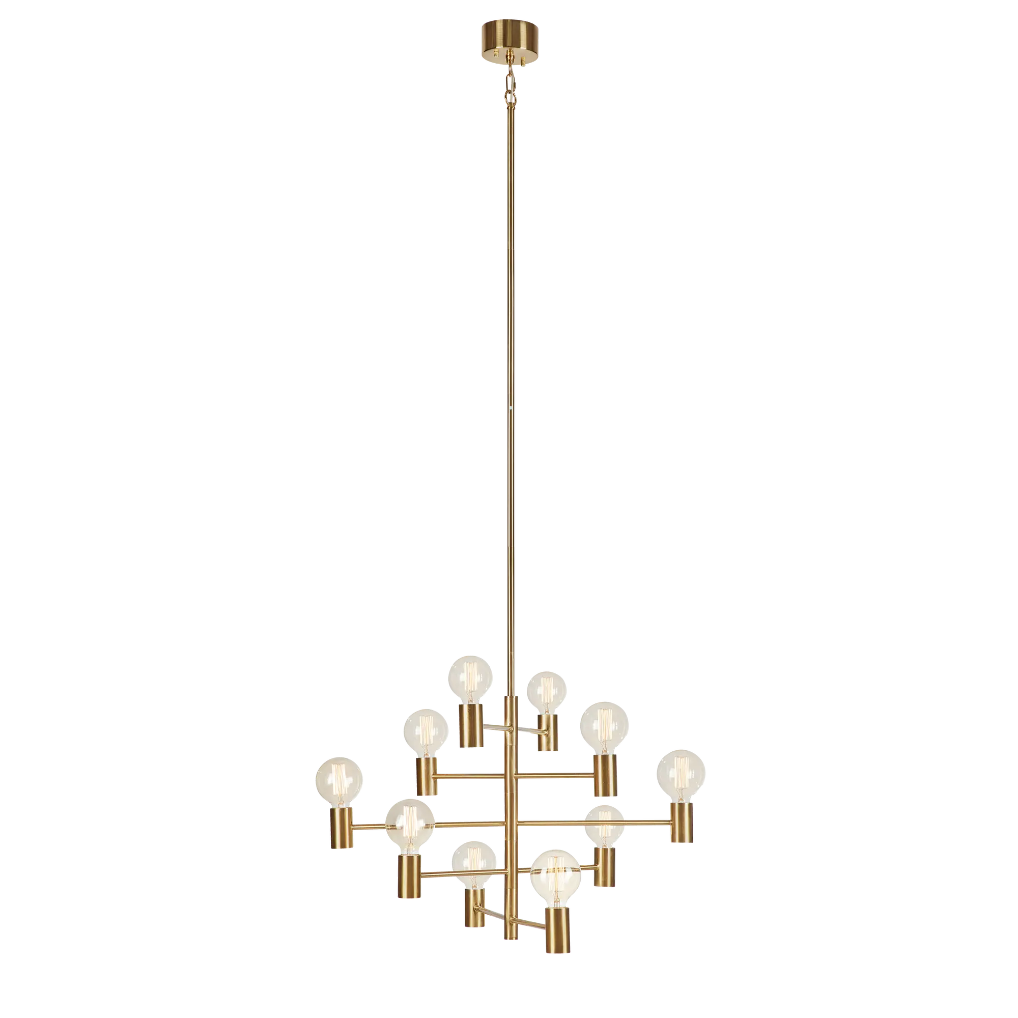 Lampa wisząca Paris mosiądz E27 Markslojd