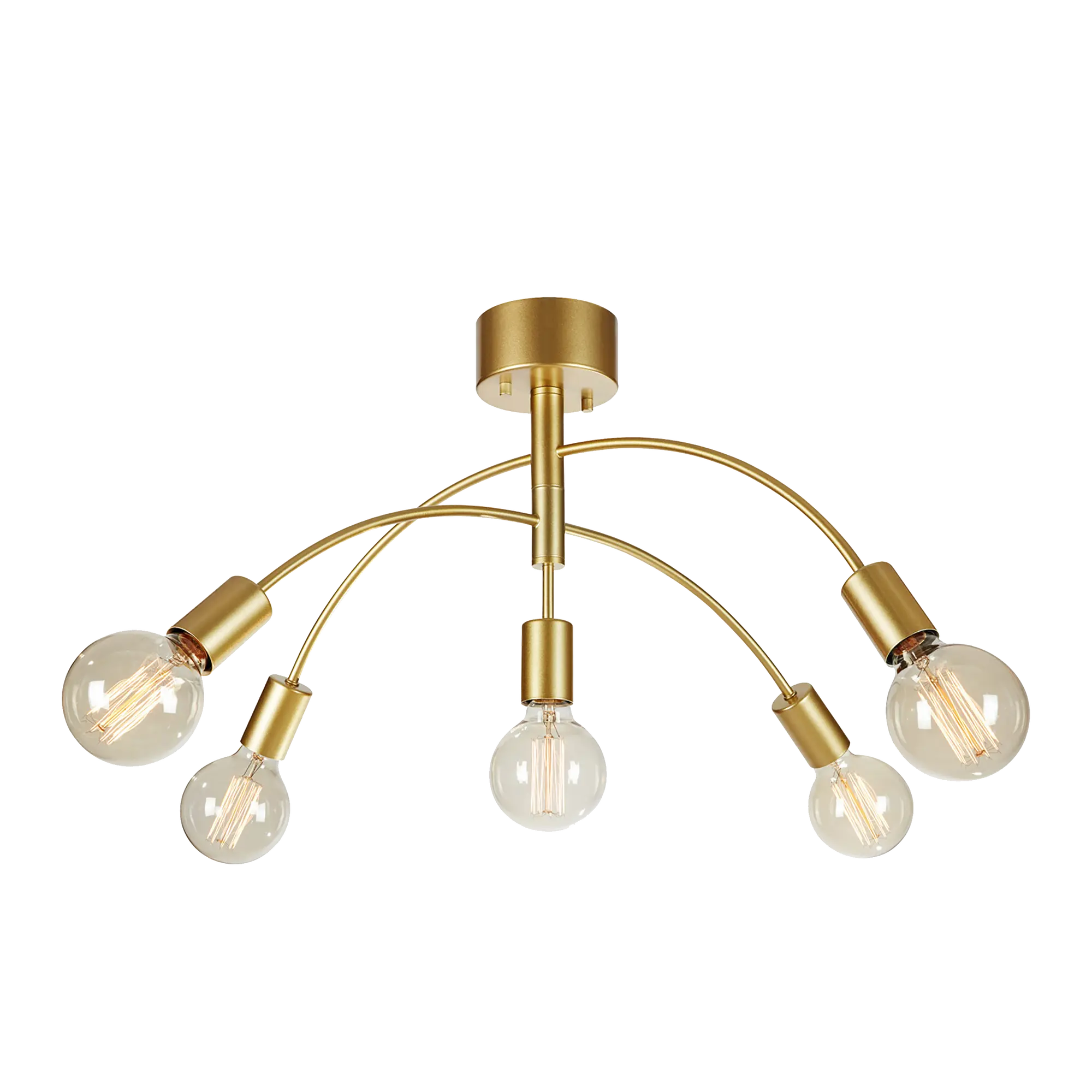 Lampa wisząca Cygnus złota E27 Markslojd