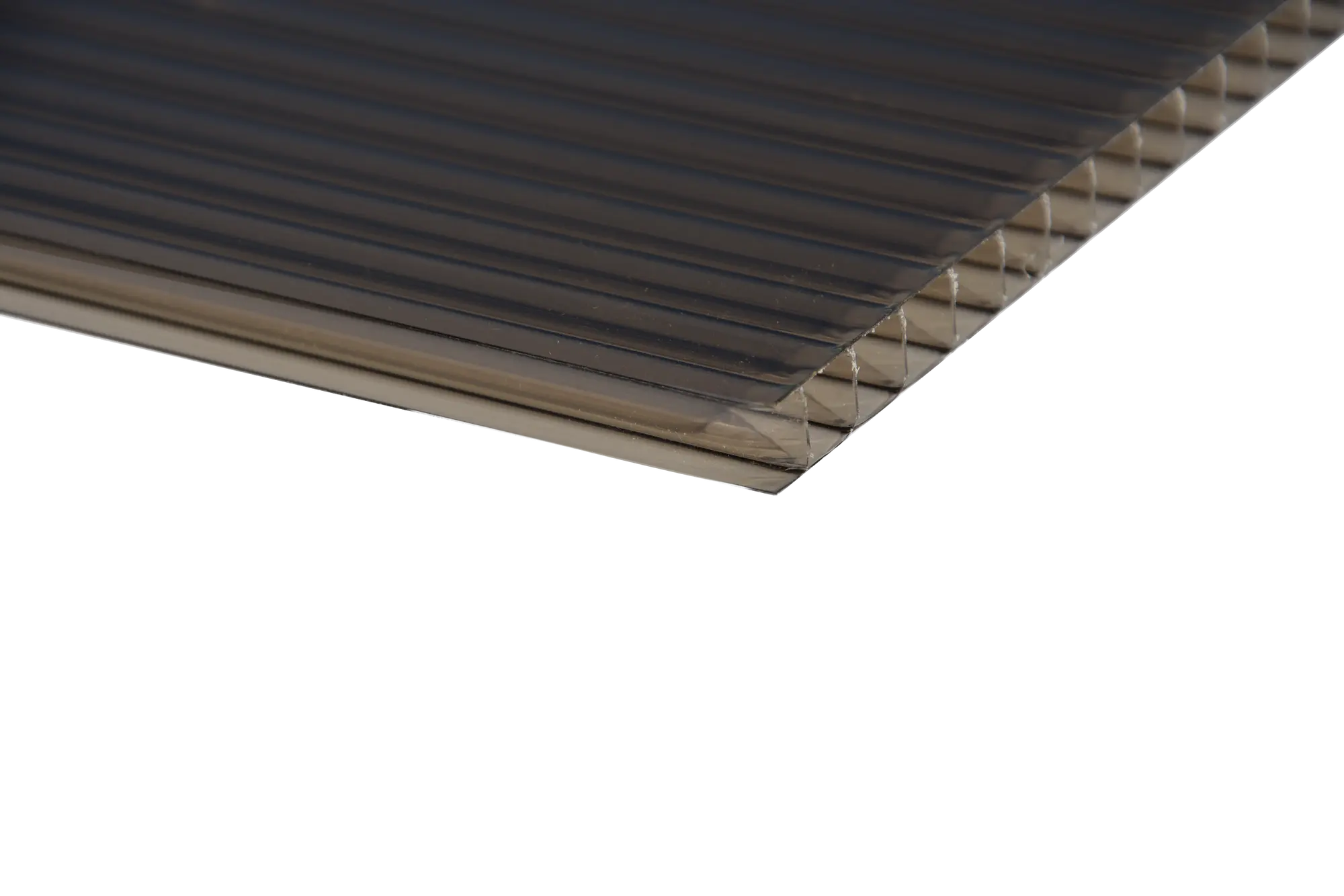 Płyta PCB komorowa poliwęglanowa brązowa 10 mm 200x105 cm Polyxo