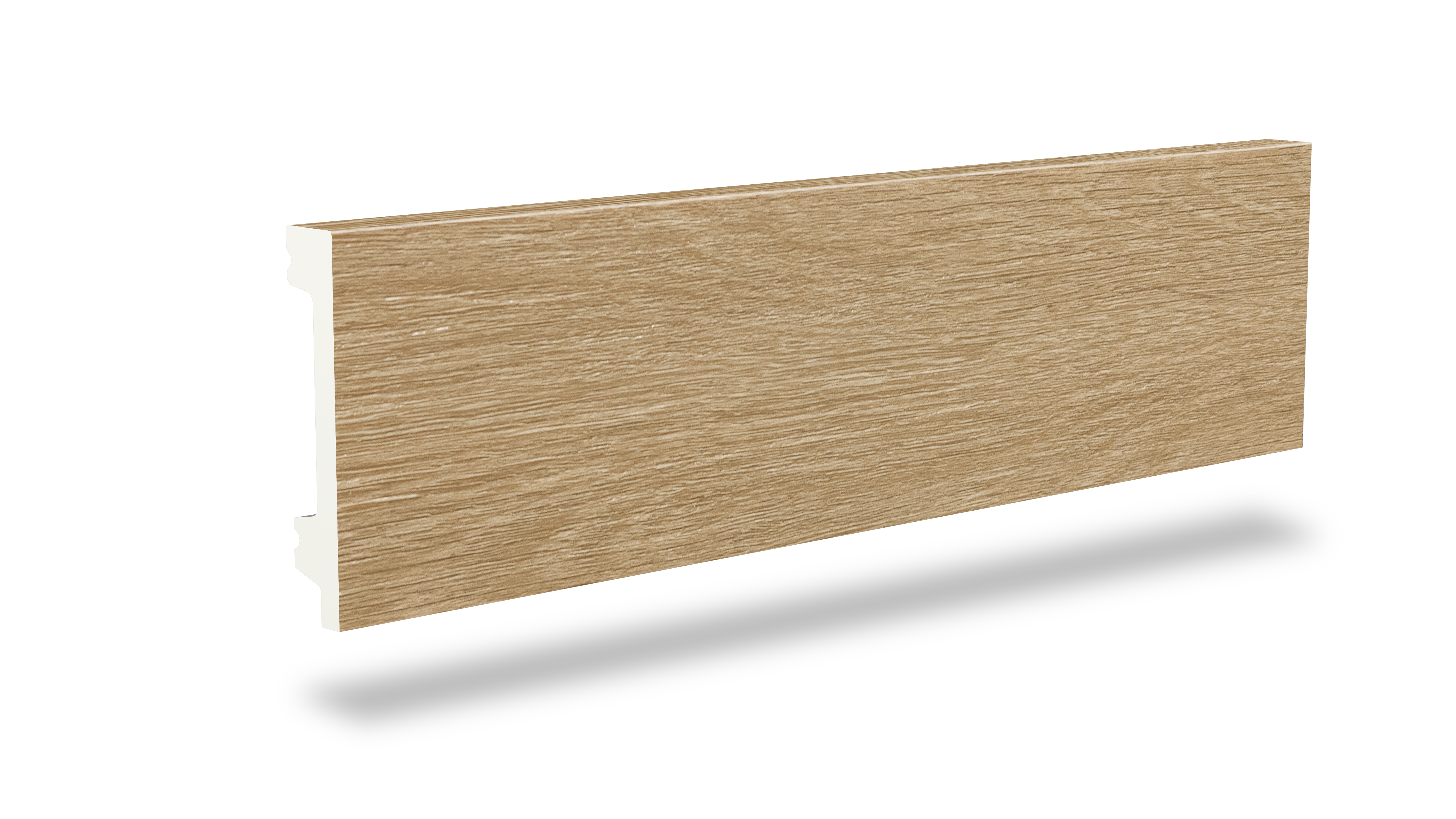 Listwa przypodłogowa polistyren Verona KX05 80 mm dąb prest Korner